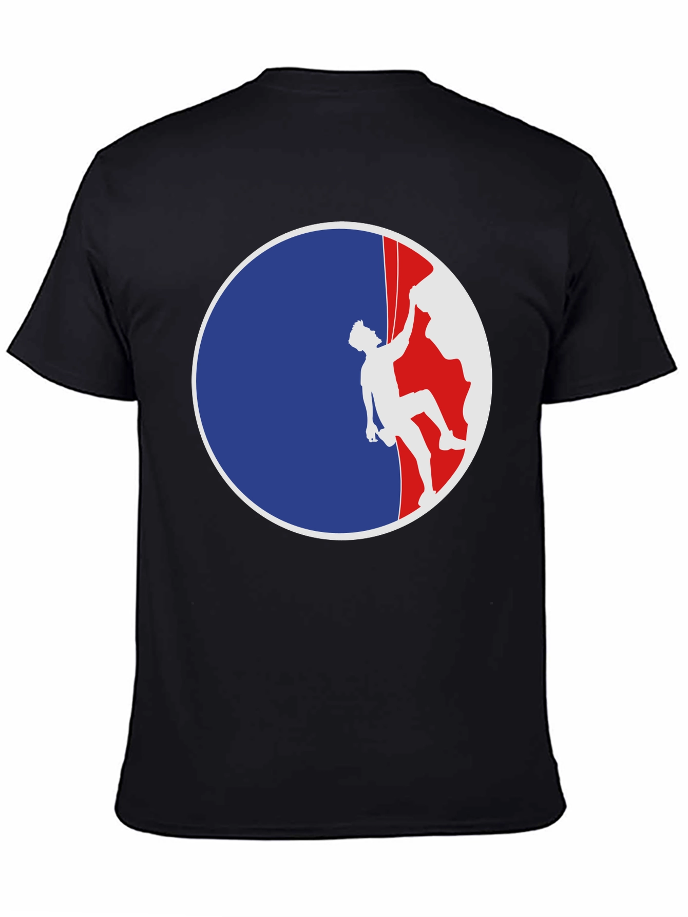 Climber Graphic Tee - Black Cotton Blend