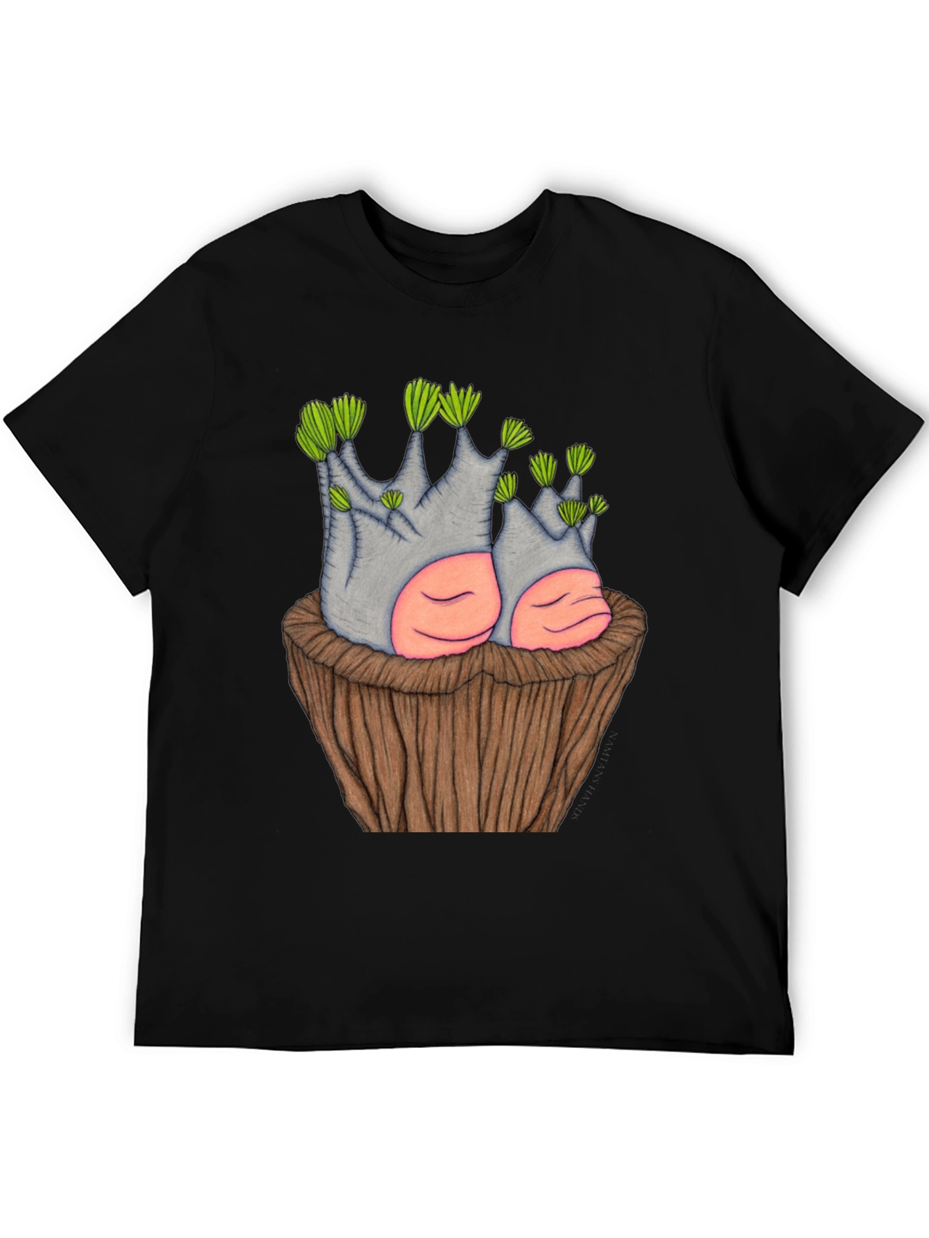 Unique Plant Pot Graphic Tee