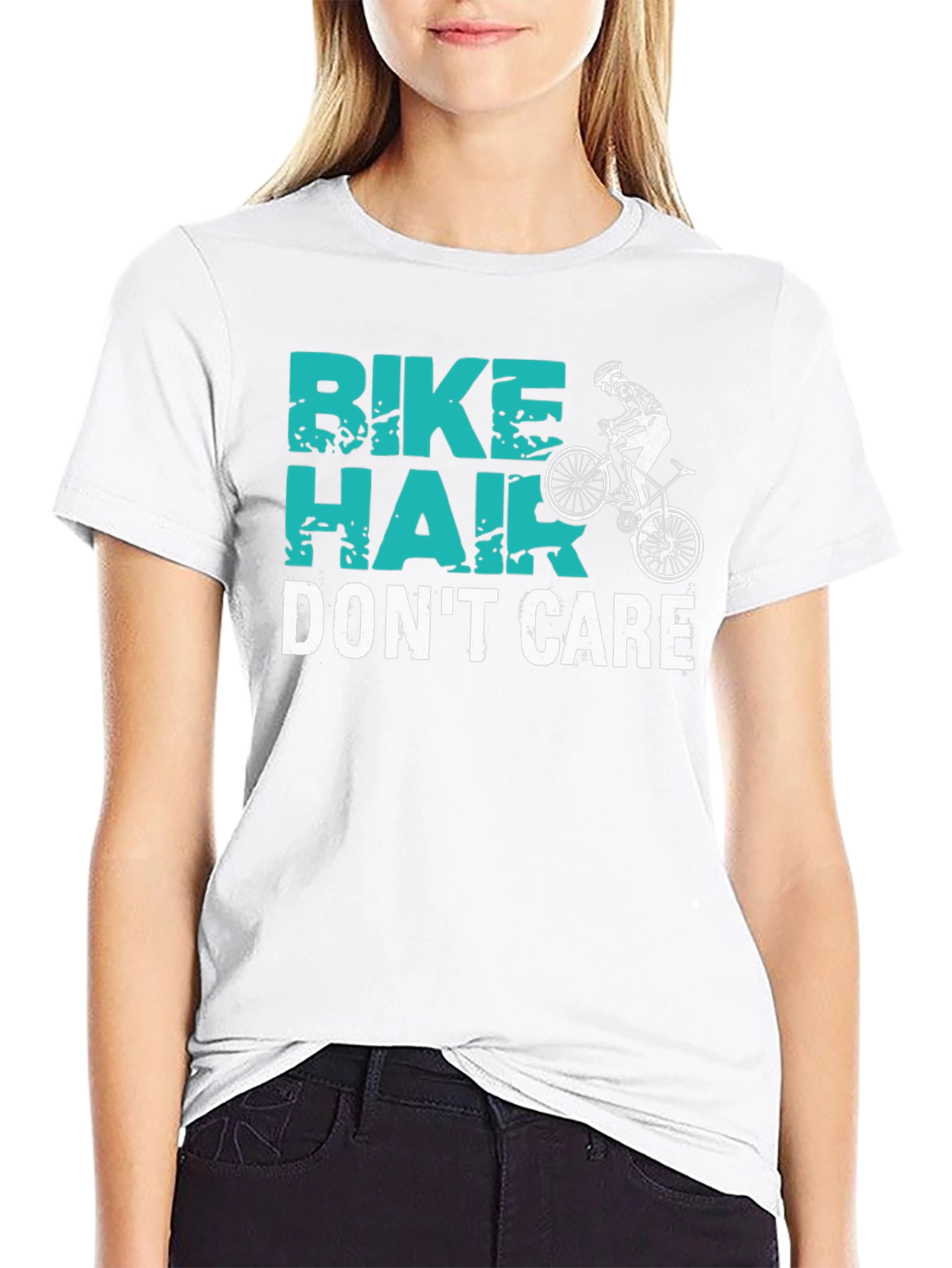 Bike Hair Dont Care T-Shirt
