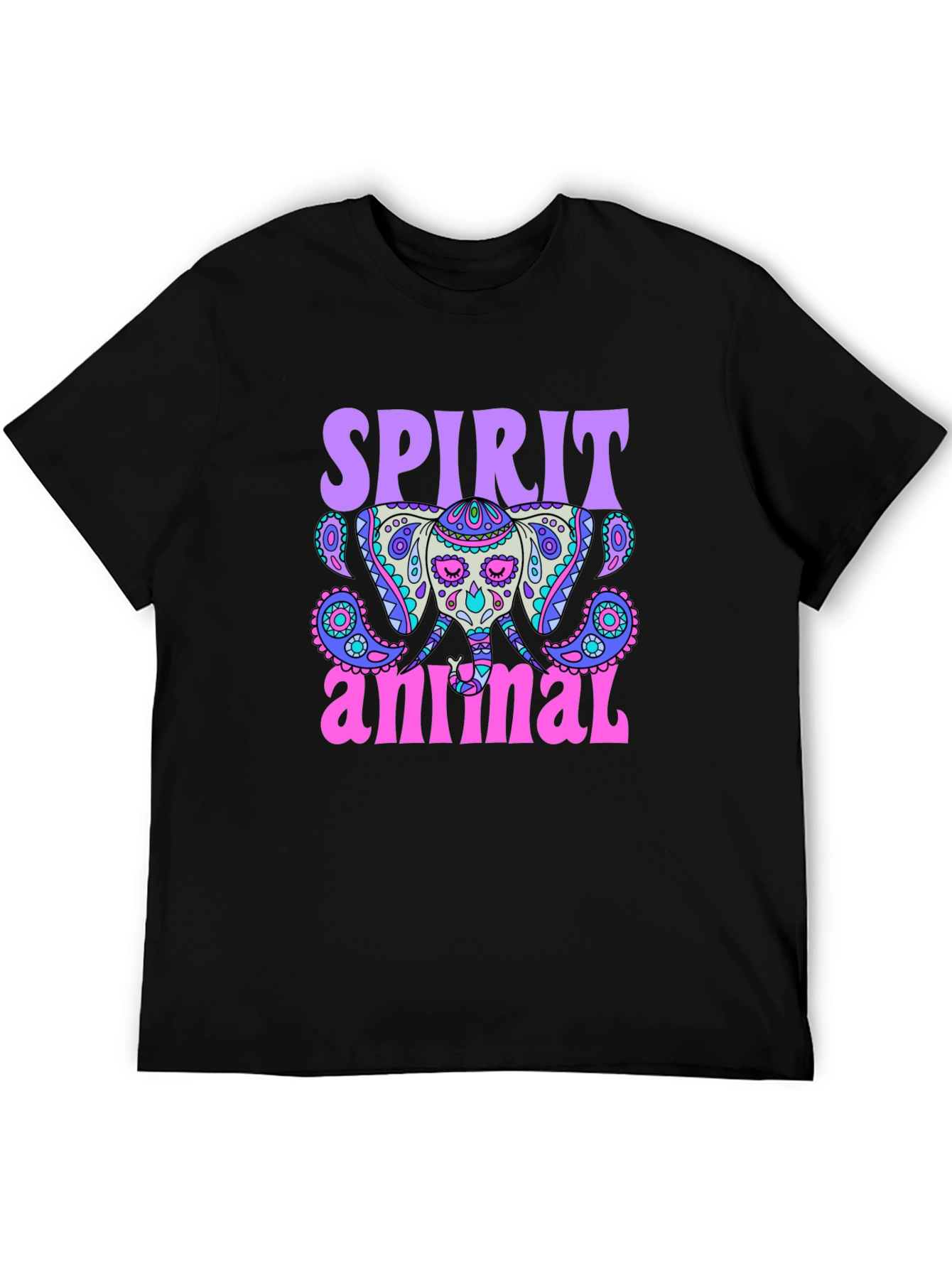 Spirit Animal Elephant Graphic T-Shirt