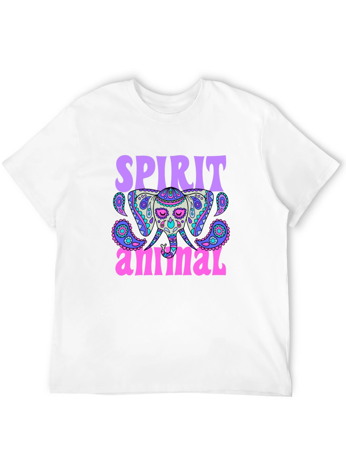 Spirit Animal Elephant Graphic T-Shirt