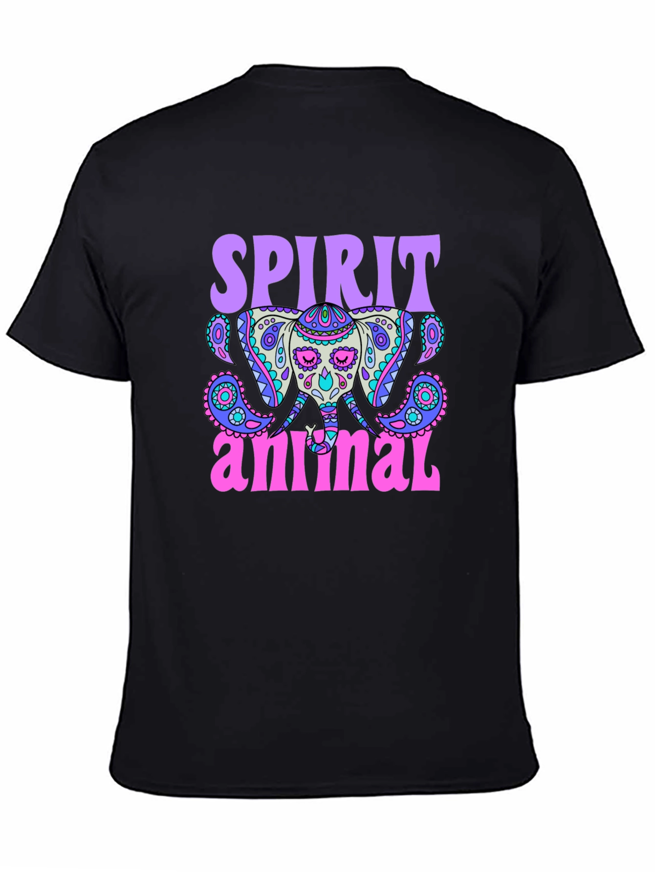 Spirit Animal Elephant Graphic T-Shirt