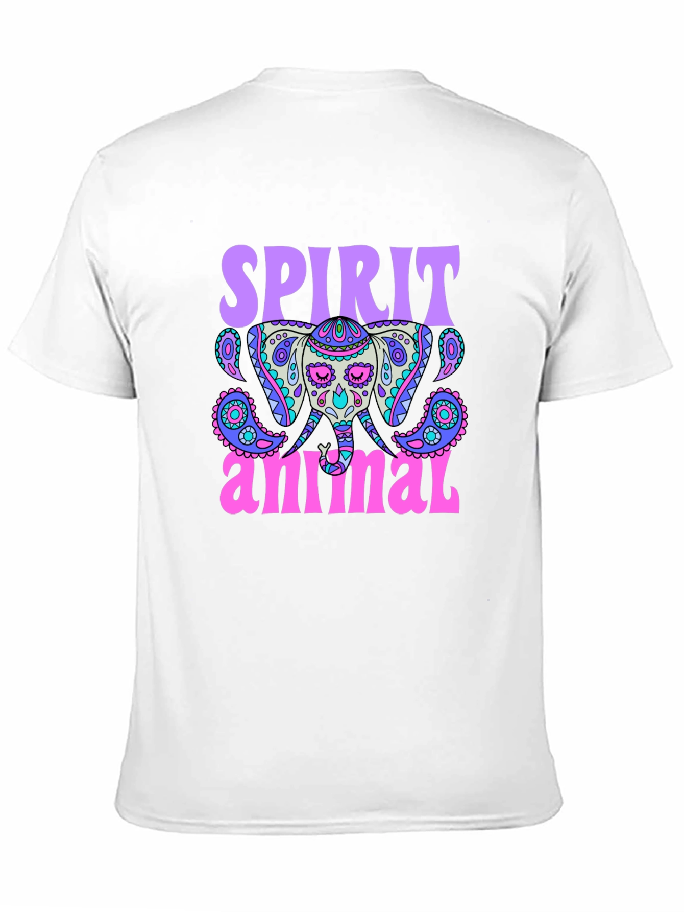 Spirit Animal Elephant Graphic T-Shirt