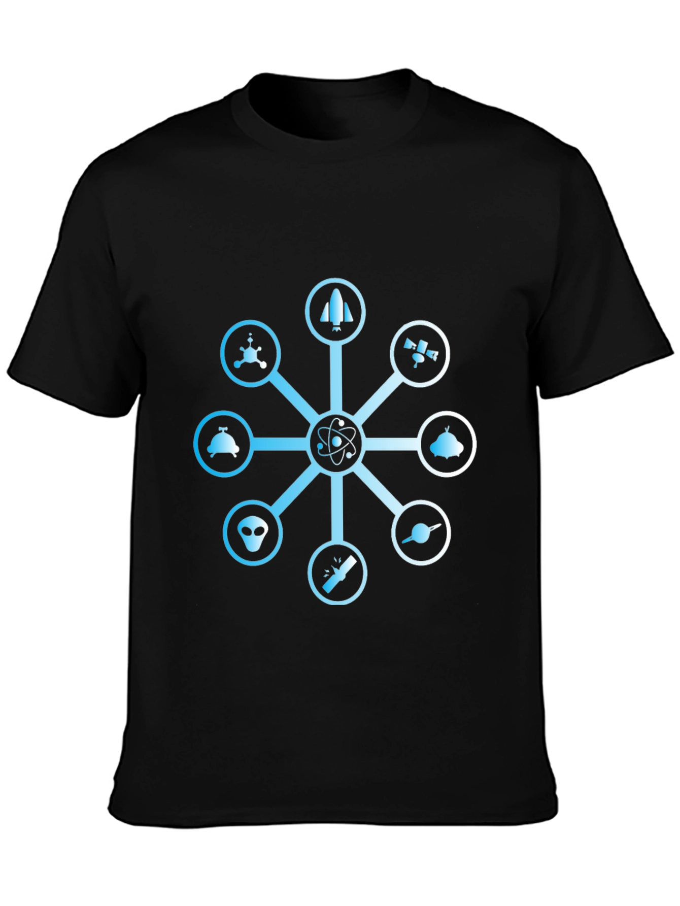 Science & Space Graphic Tee - Black