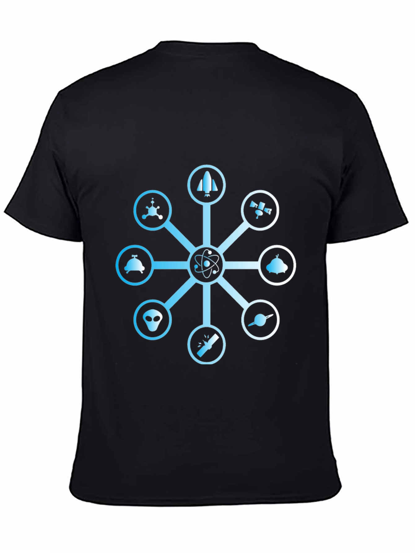 Science & Space Graphic Tee - Black