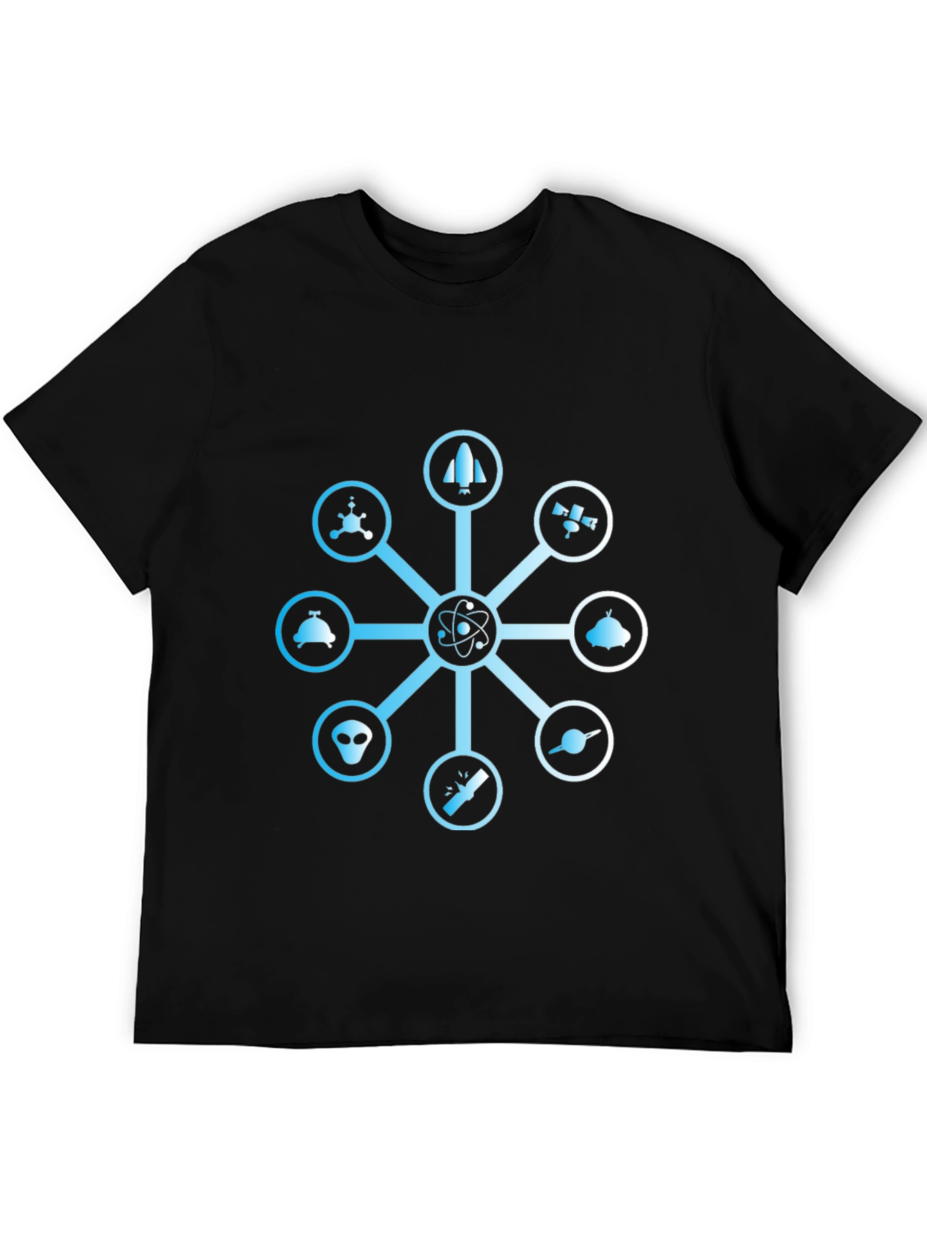 Science & Space Graphic Tee - Black