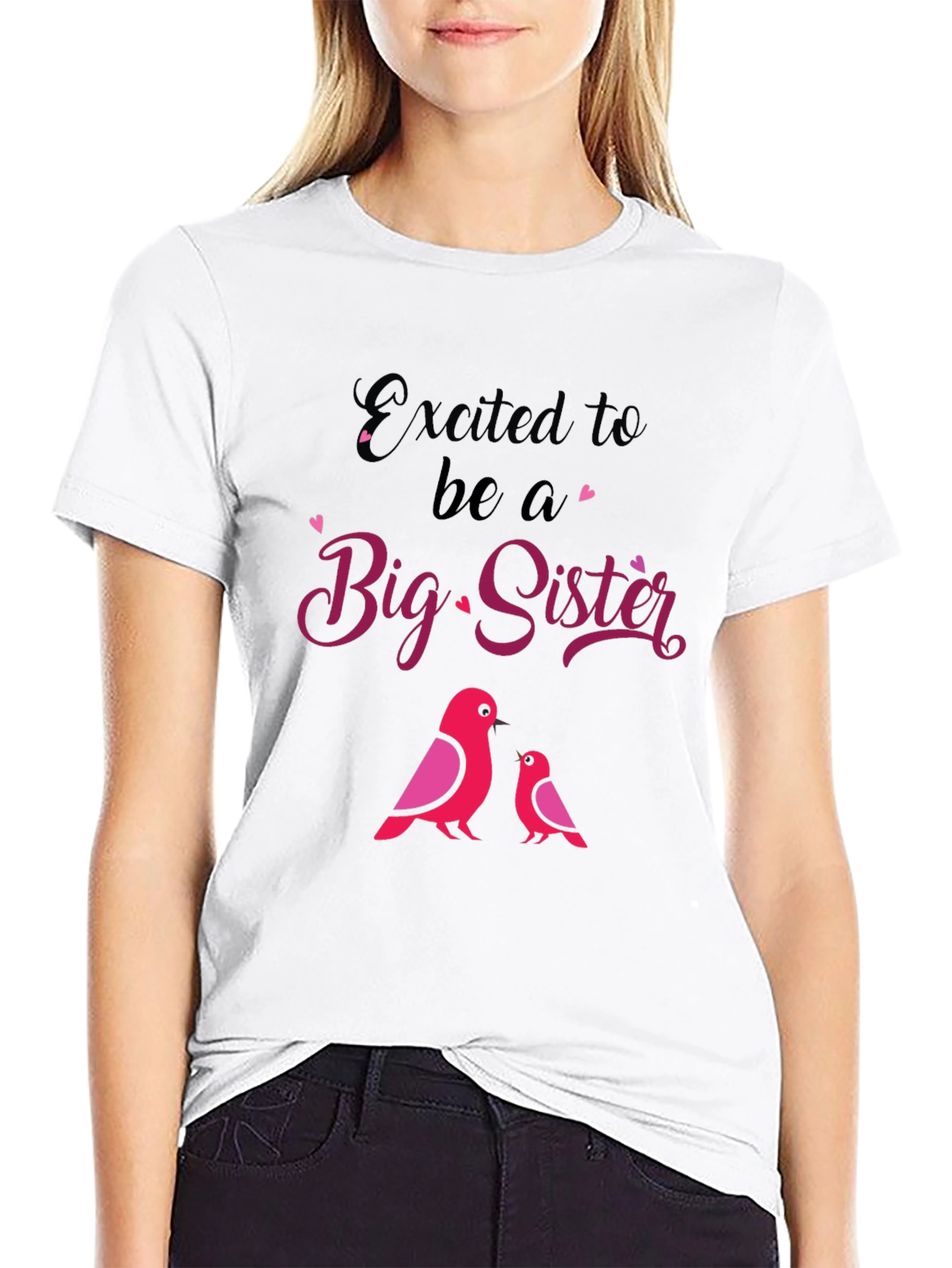 Excited To Be A Big Sister T-Shirt