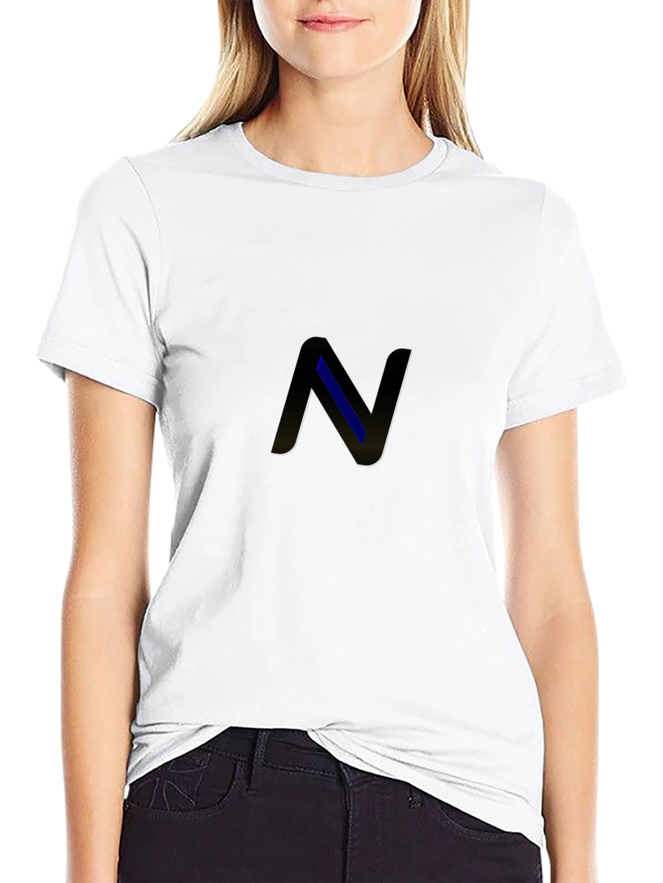 Black N Logo T-Shirt - Casual Comfort