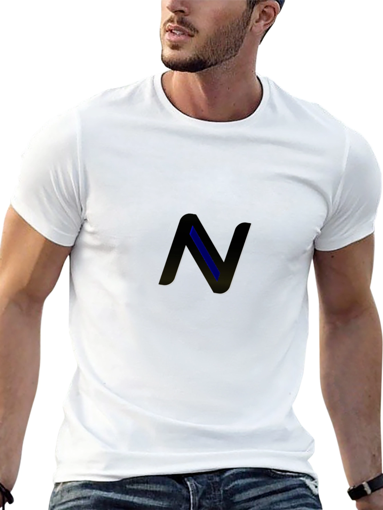 Black N Logo T-Shirt - Casual Comfort