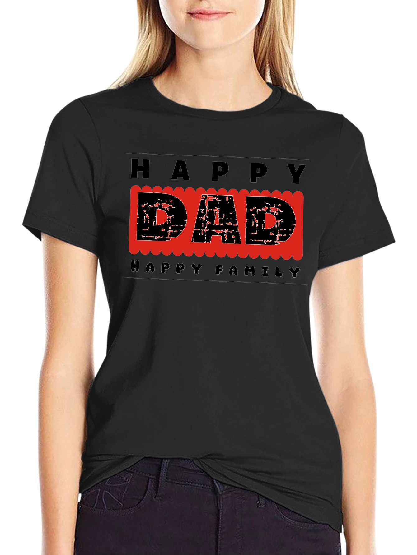 Happy Dad T-Shirt - Family Celebration Tee