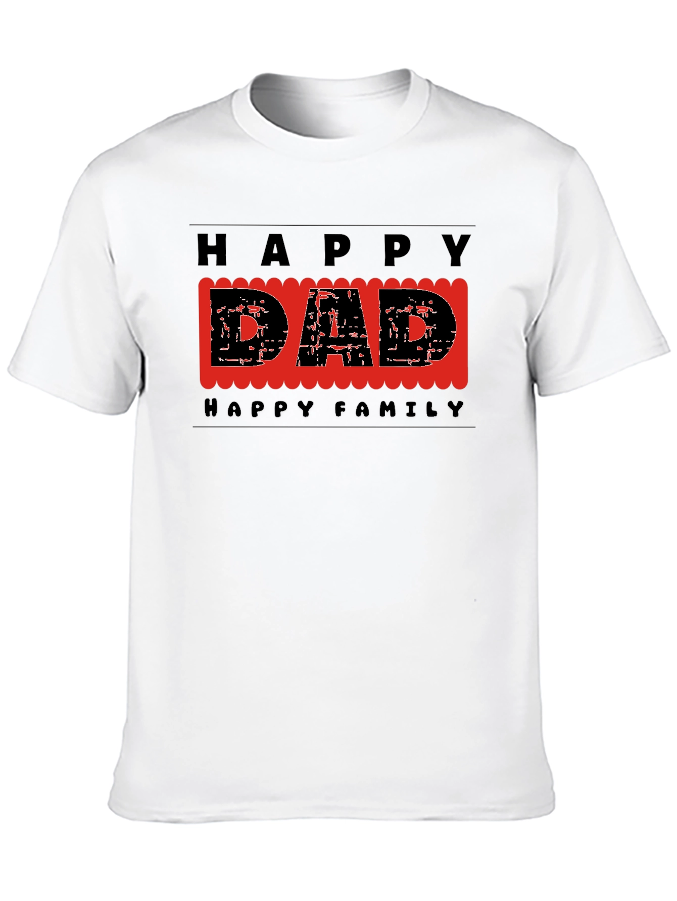 Happy Dad T-Shirt - Family Celebration Tee