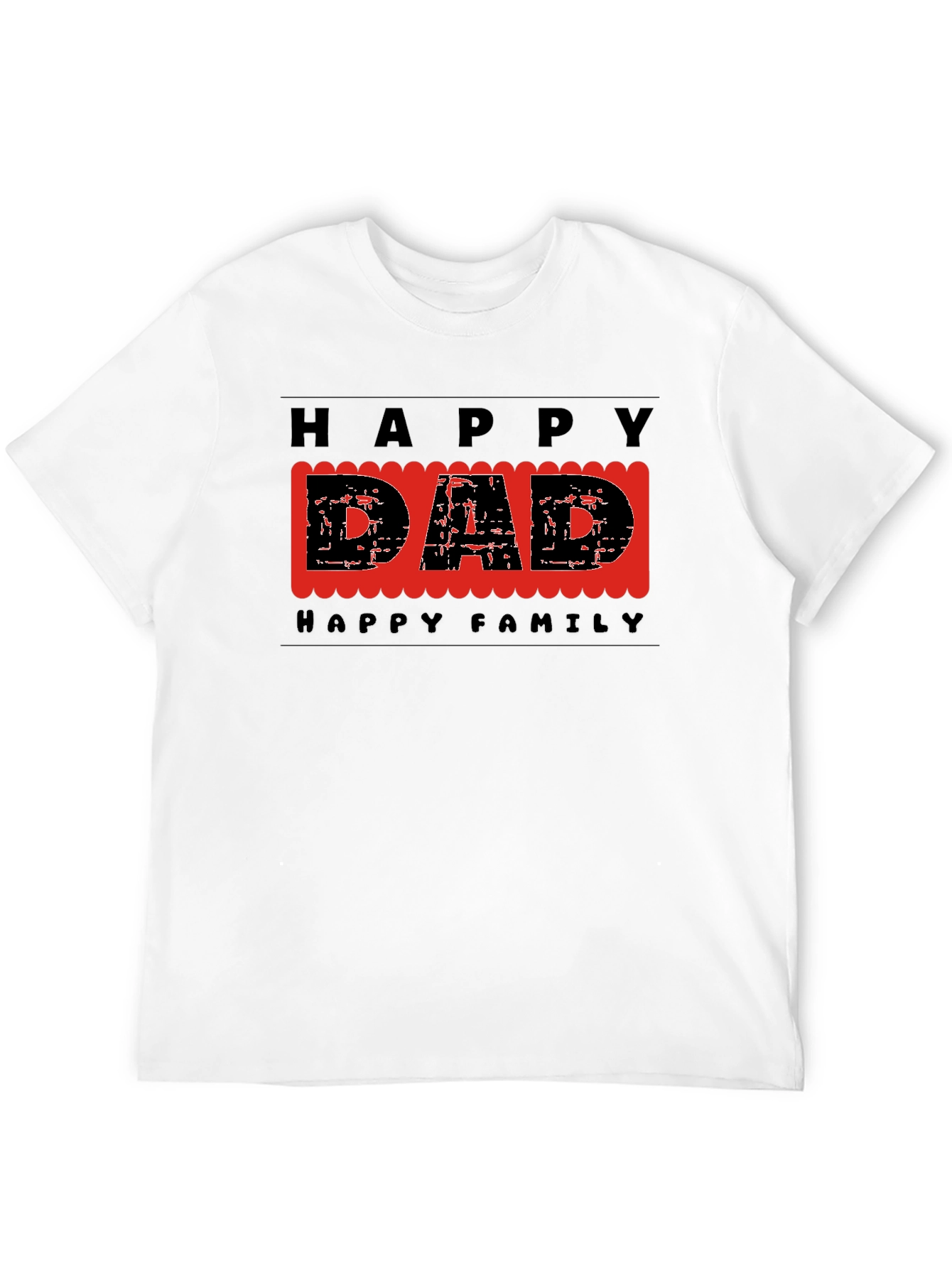 Happy Dad T-Shirt - Family Celebration Tee