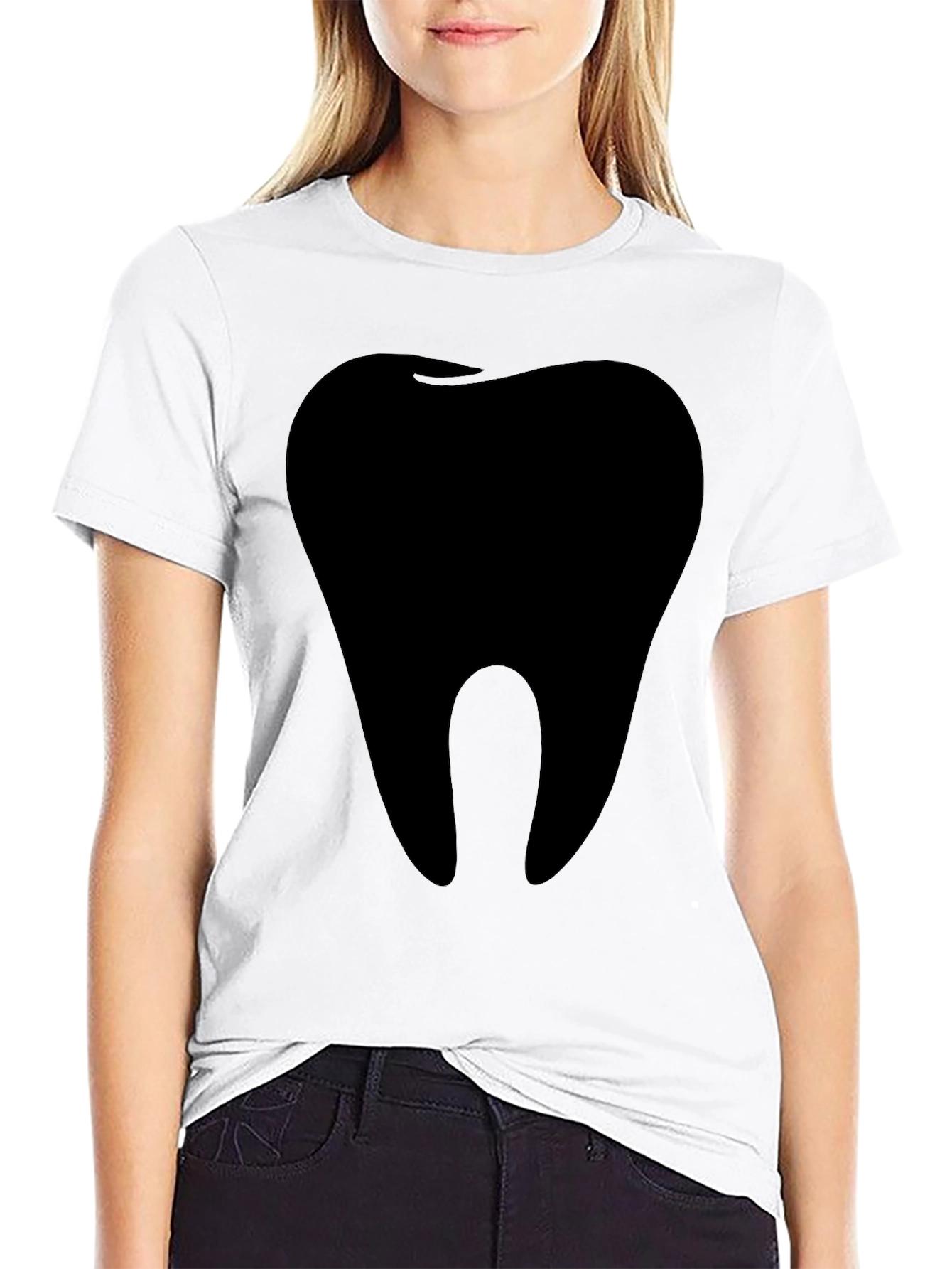Tooth Graphic Tee - Dental Humor Shirt