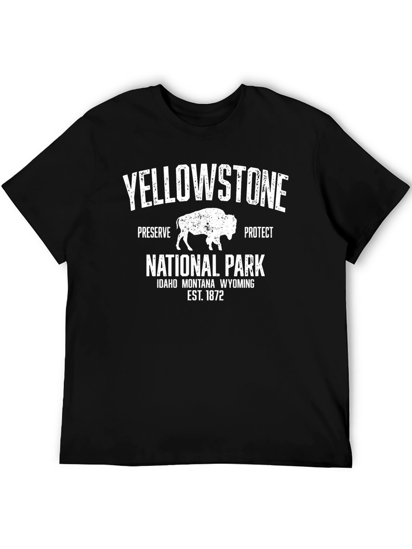 Yellowstone National Park Buffalo T-Shirt