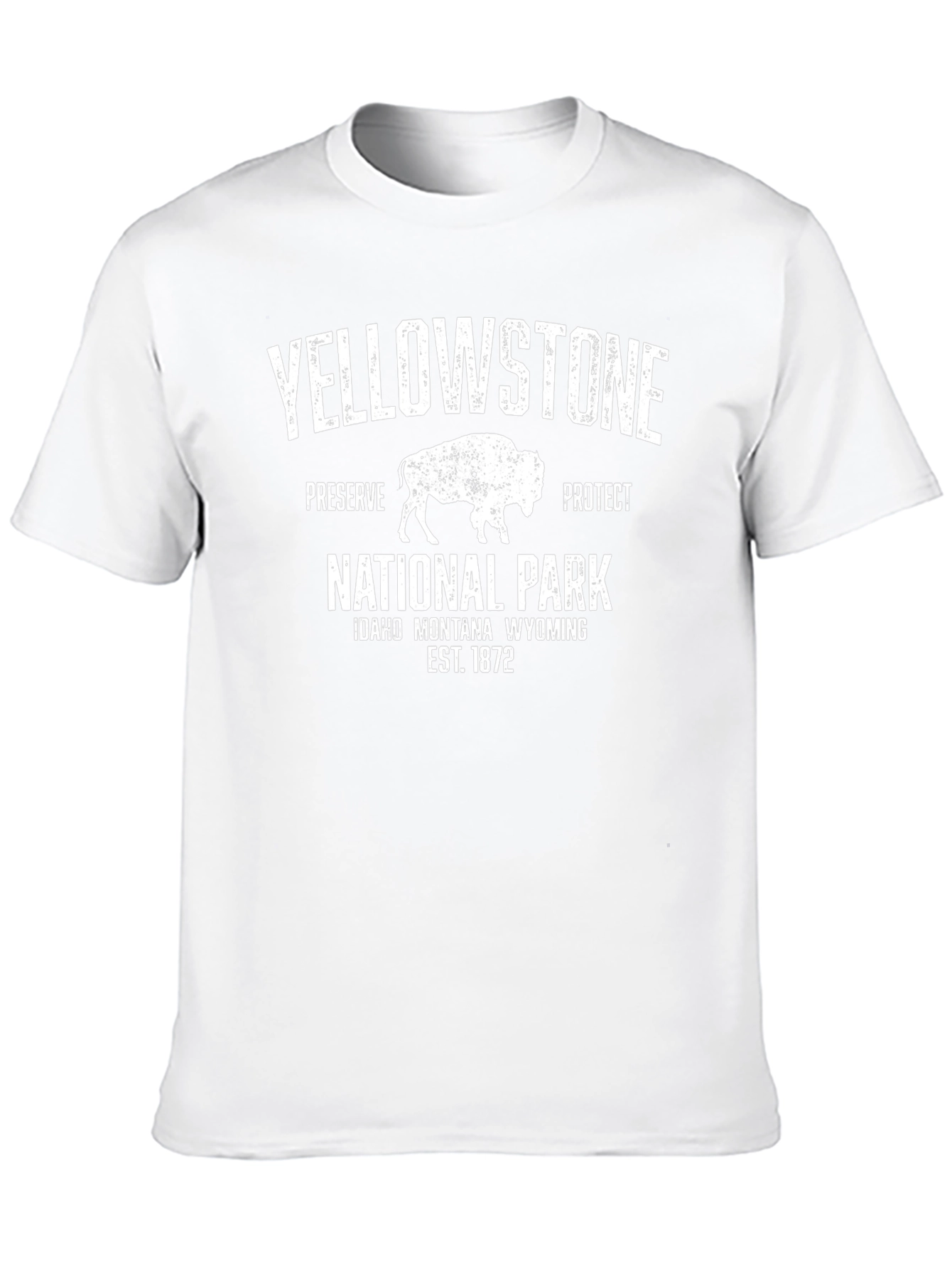 Yellowstone National Park Buffalo T-Shirt