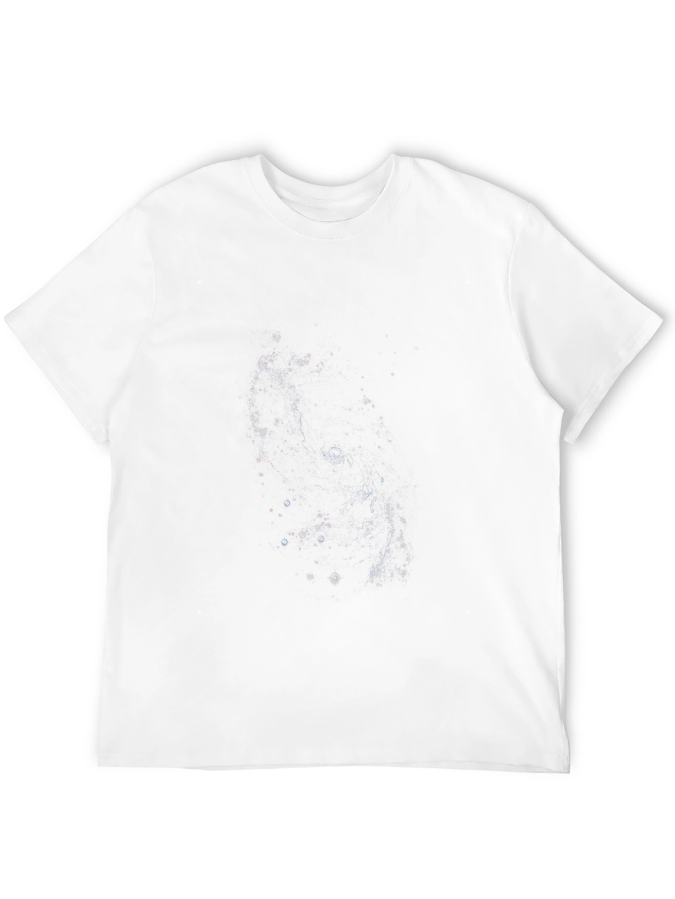 Nebula Print Black T-Shirt