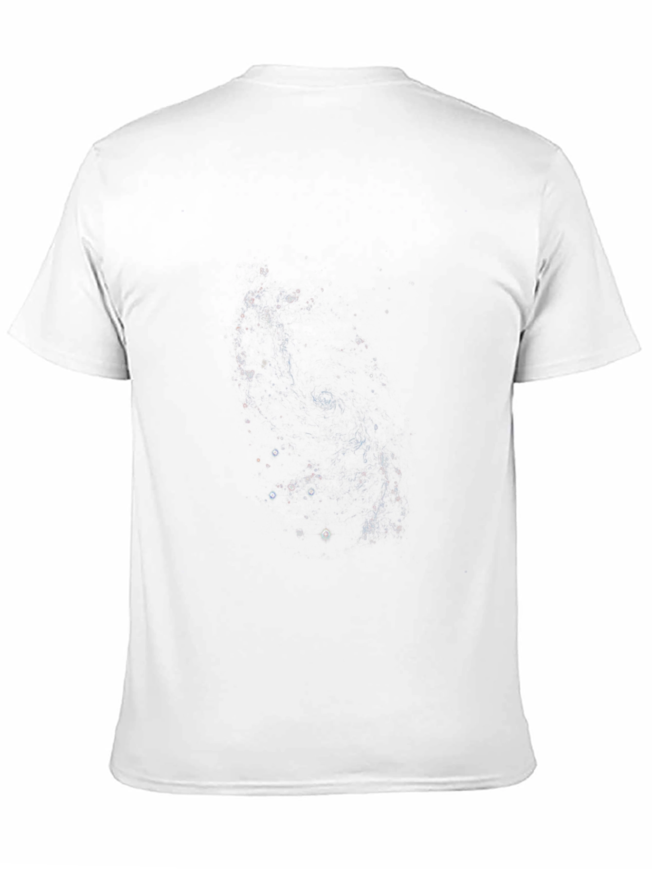 Nebula Print Black T-Shirt