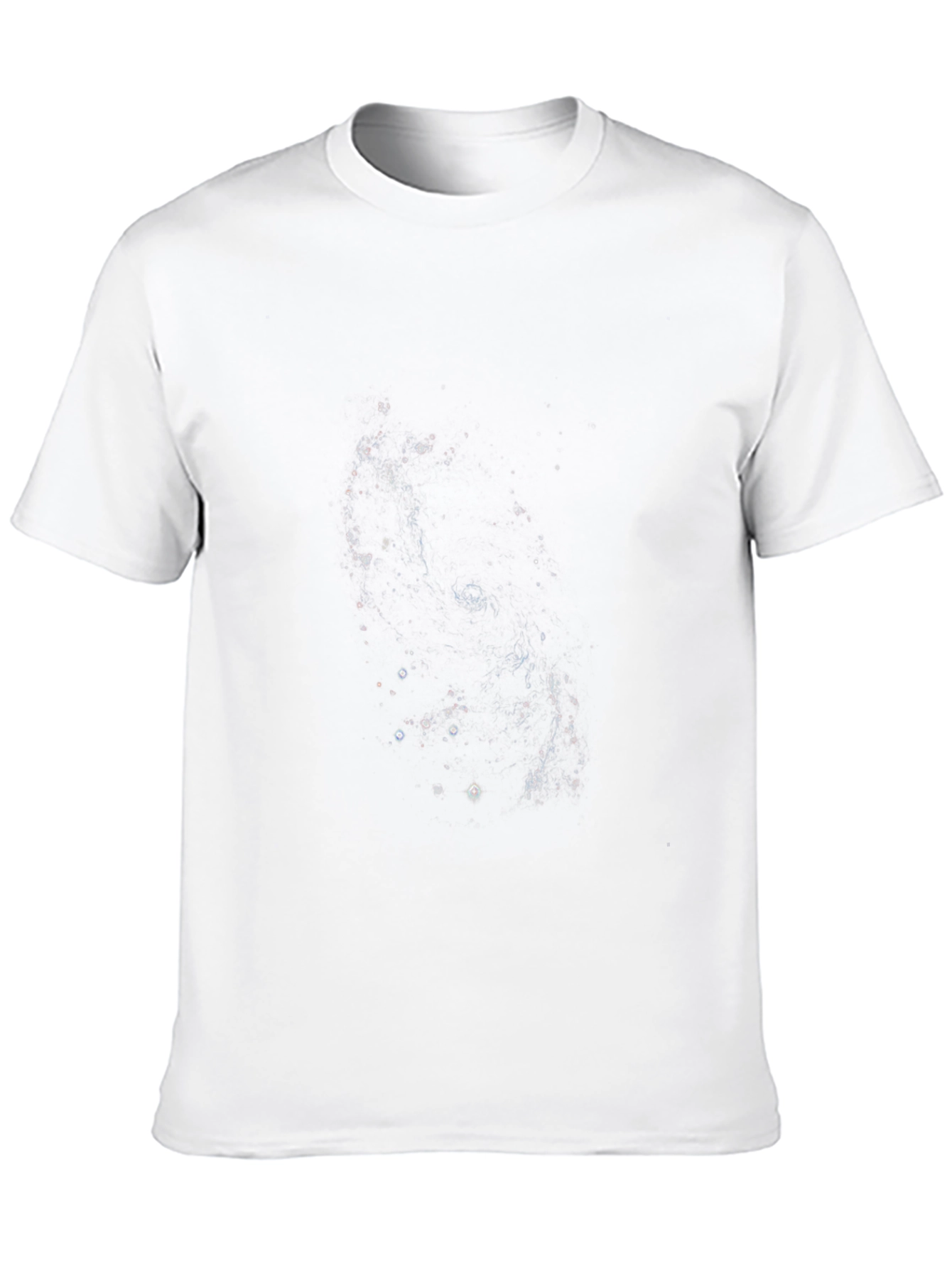 Nebula Print Black T-Shirt