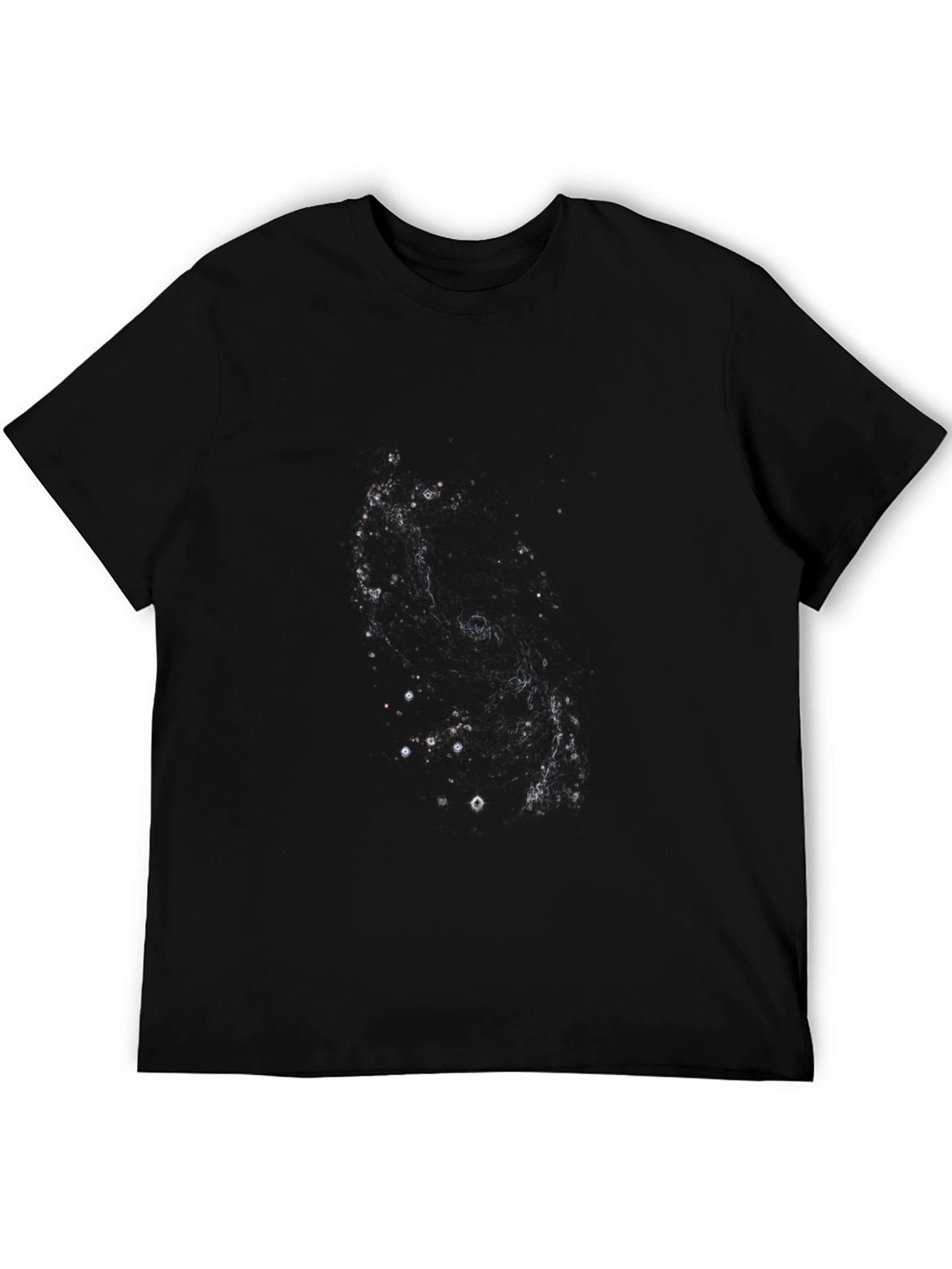Nebula Print Black T-Shirt