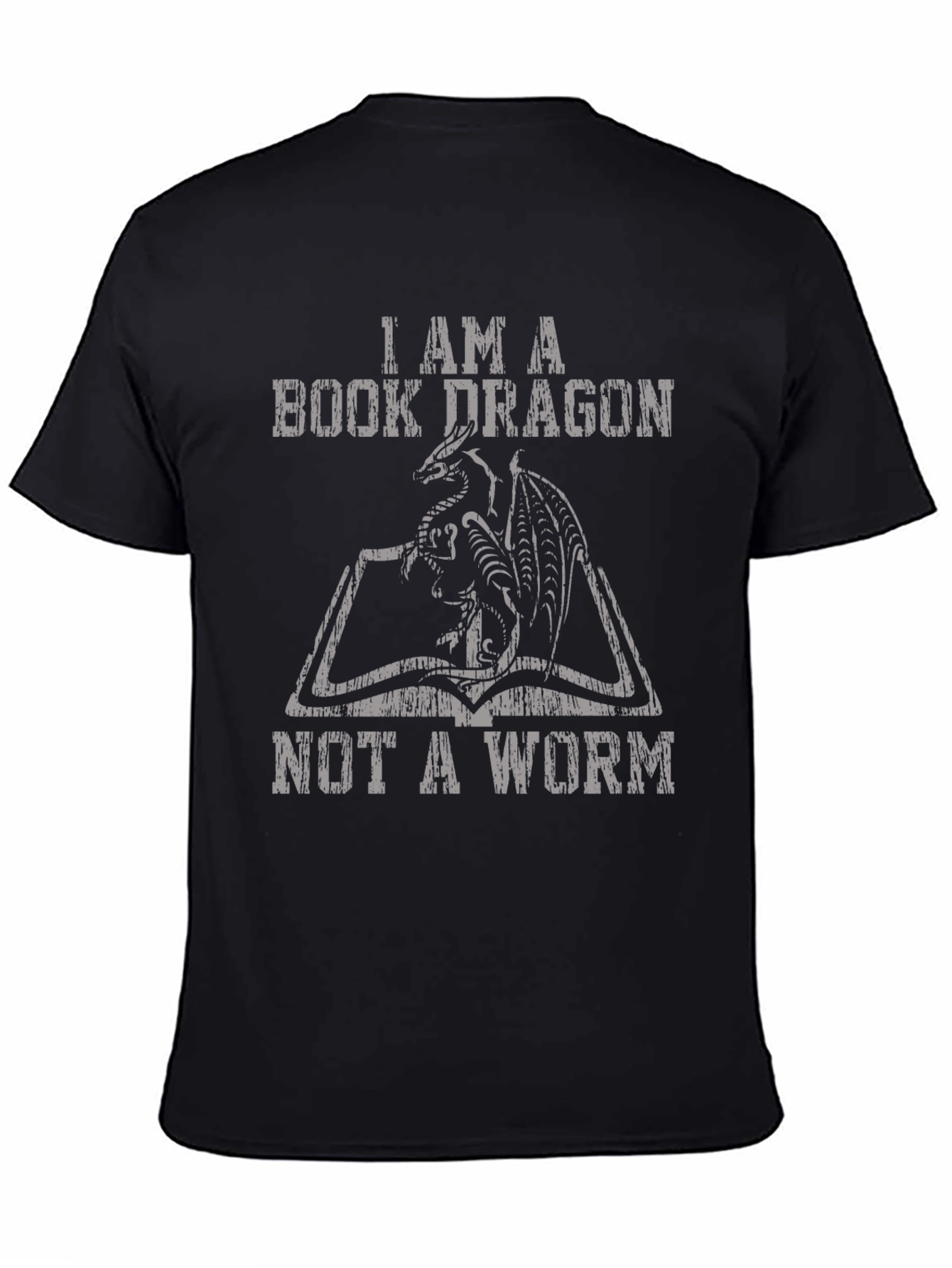Book Dragon Graphic Tee - Reader T-Shirt