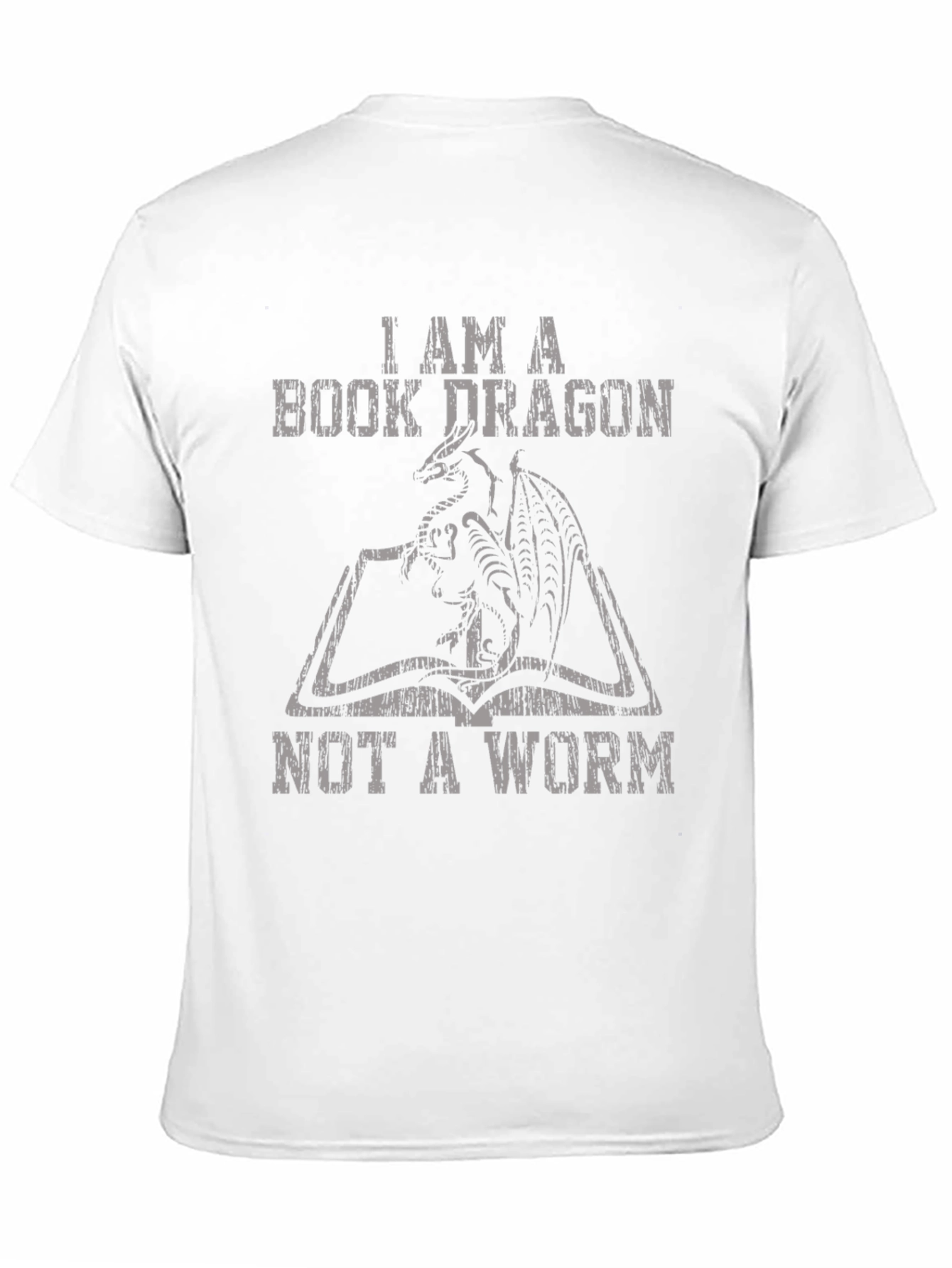 Book Dragon Graphic Tee - Reader T-Shirt