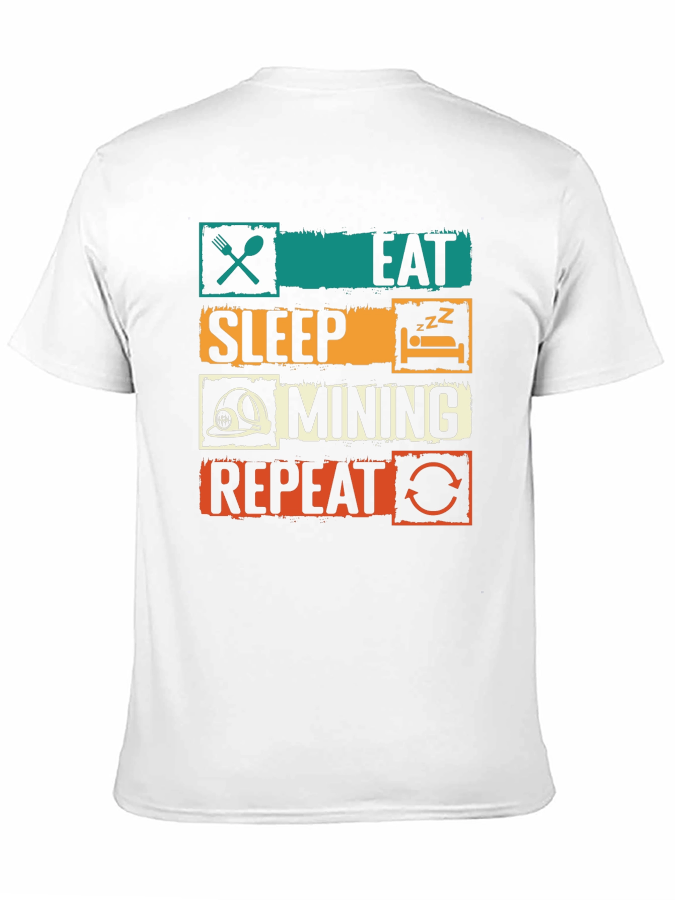 Eat Sleep Mining Repeat T-Shirt