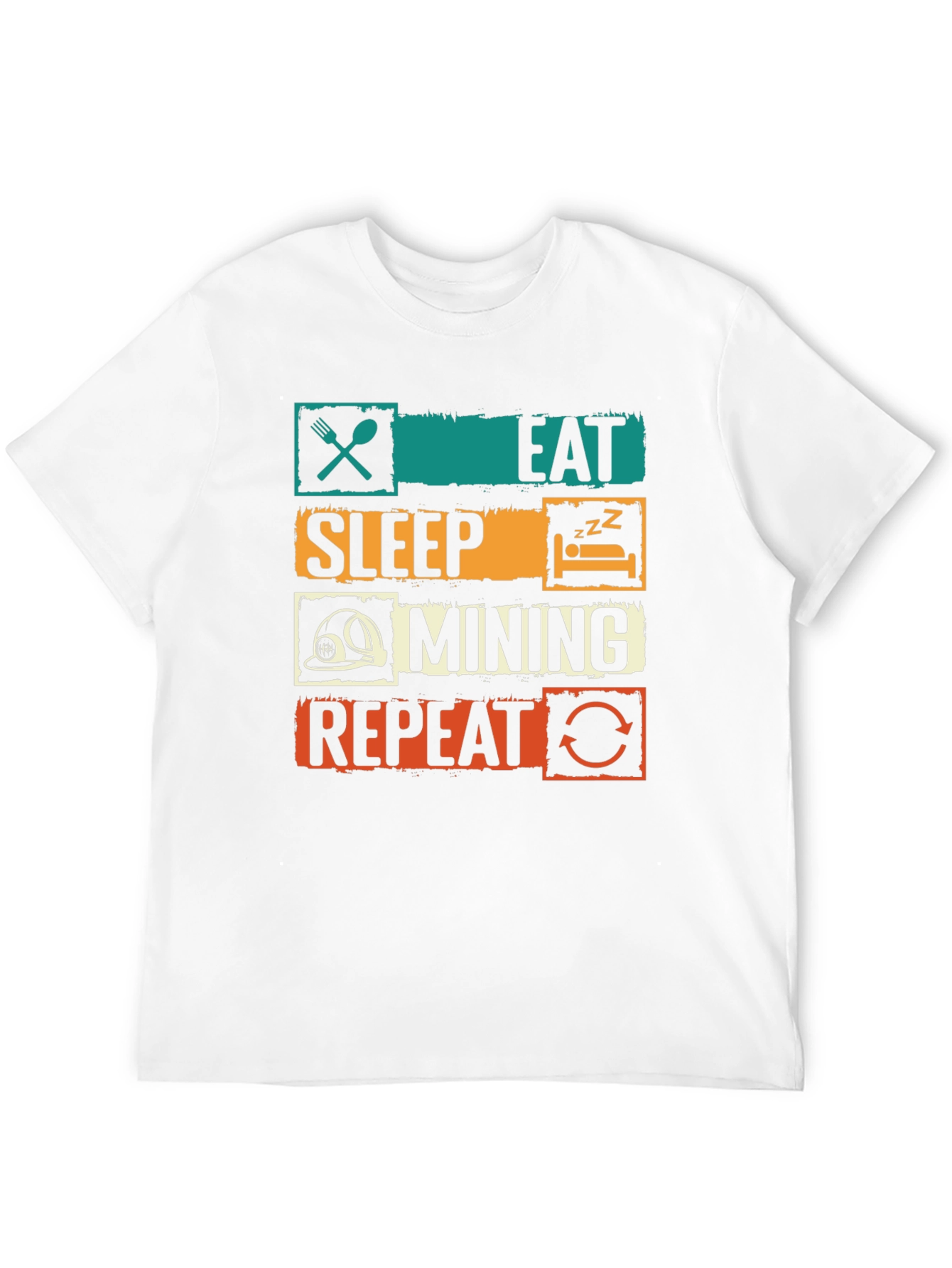Eat Sleep Mining Repeat T-Shirt