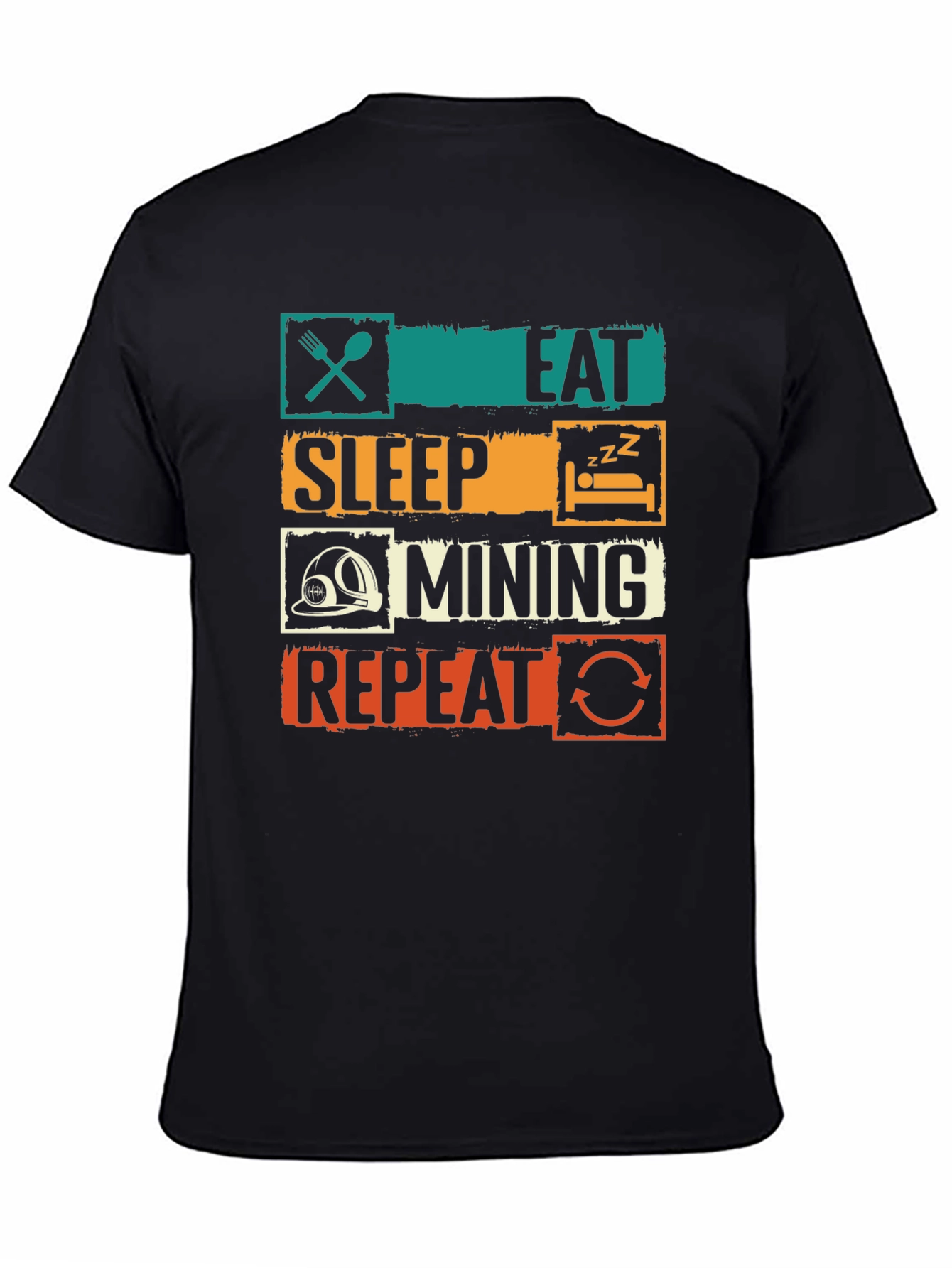 Eat Sleep Mining Repeat T-Shirt