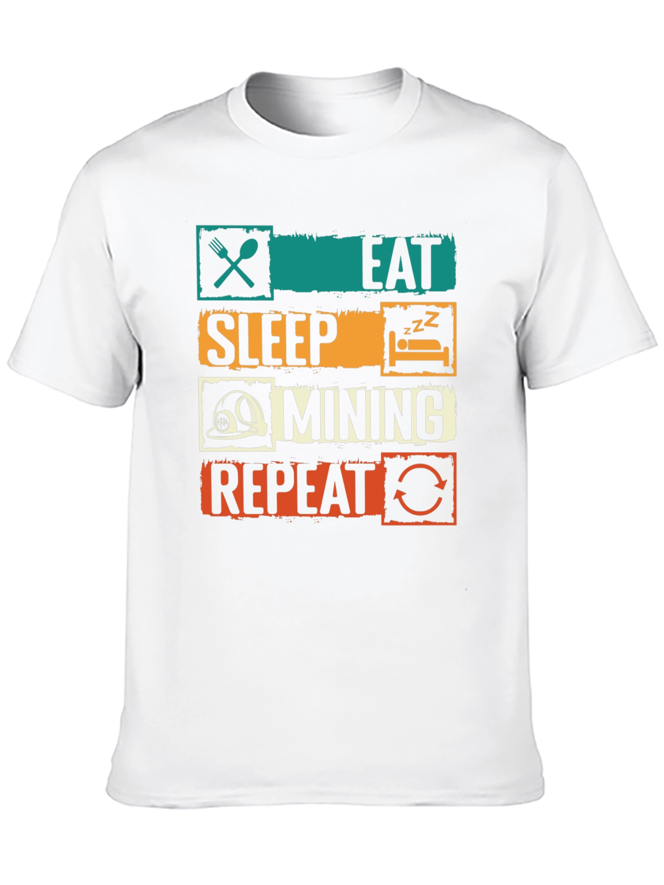 Eat Sleep Mining Repeat T-Shirt