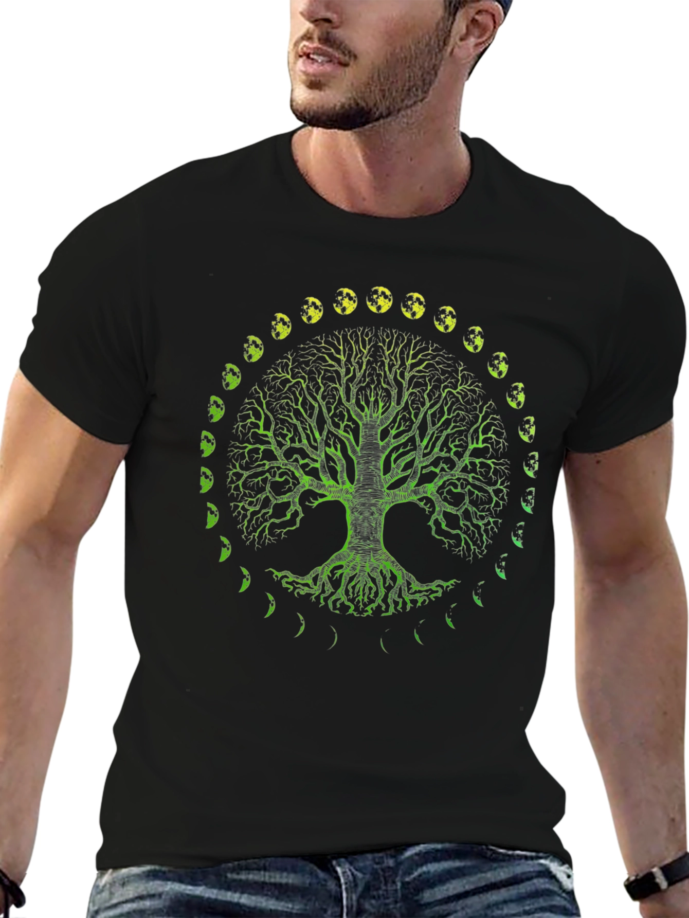 Lunar Tree of Life Graphic T-Shirt
