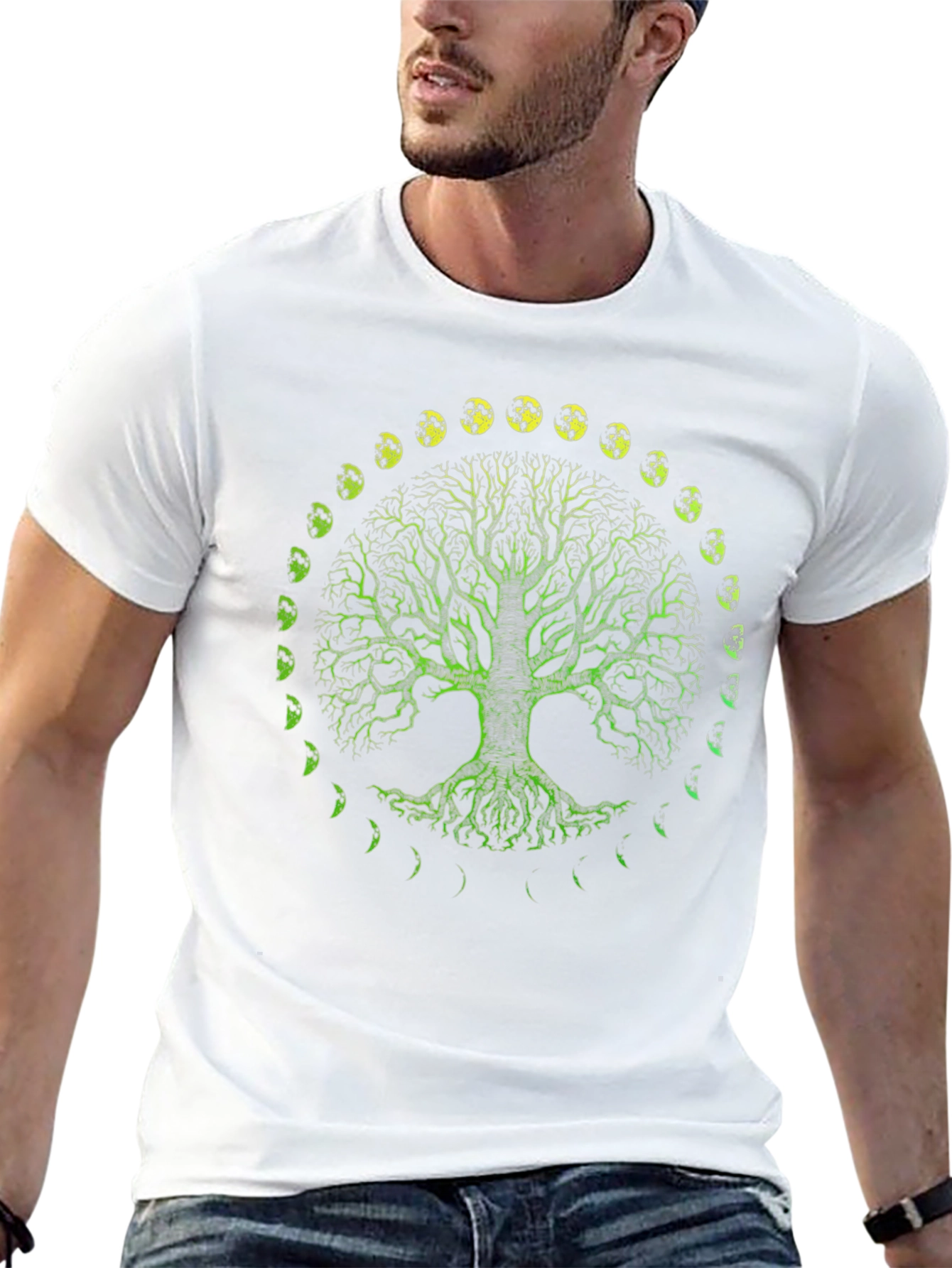 Lunar Tree of Life Graphic T-Shirt