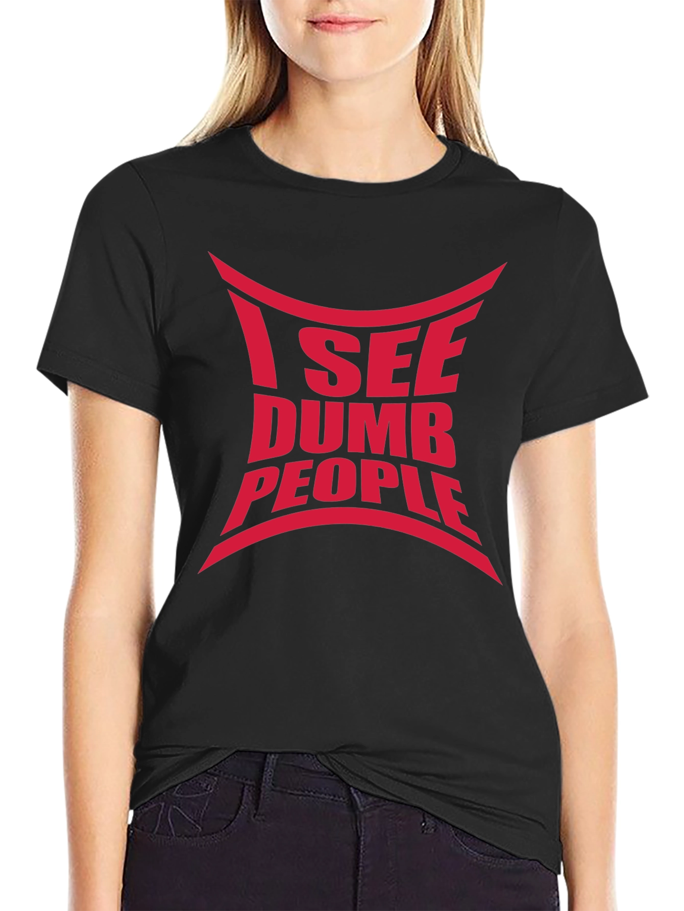 I See Dumb People Graphic Tee