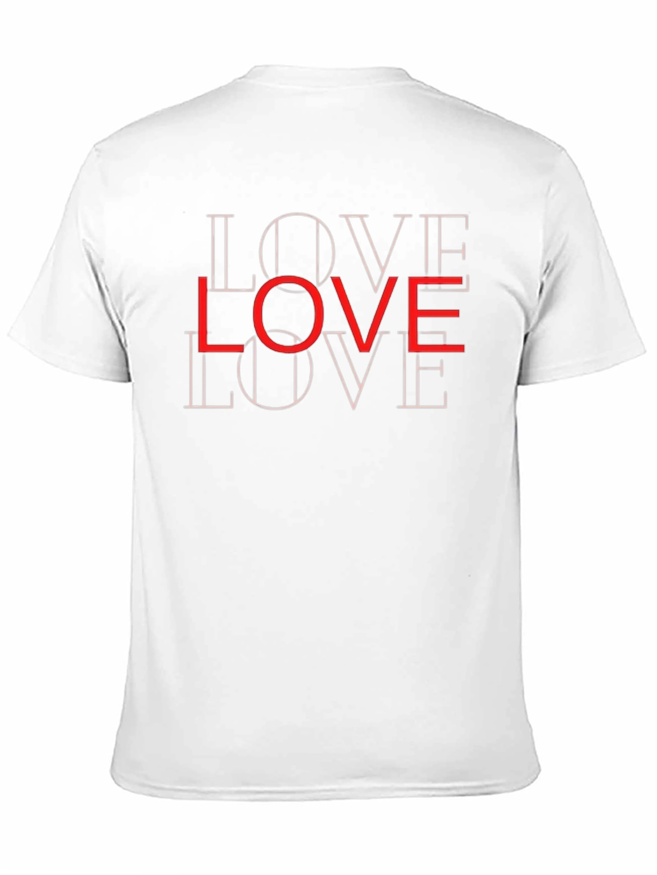 Love Graphic Print Black T-Shirt
