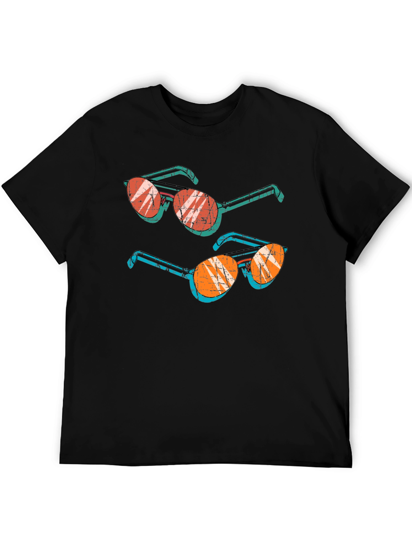 Retro Sunglasses Graphic Tee - Cool & Unique