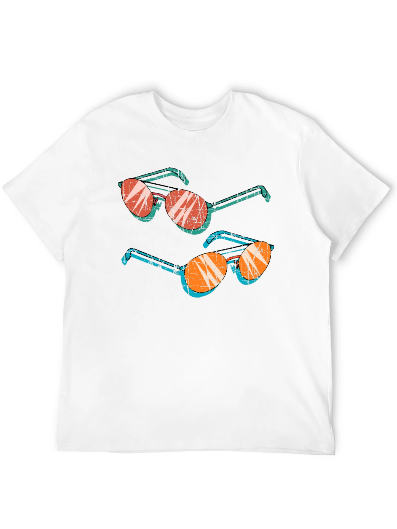 Retro Sunglasses Graphic Tee - Cool & Unique