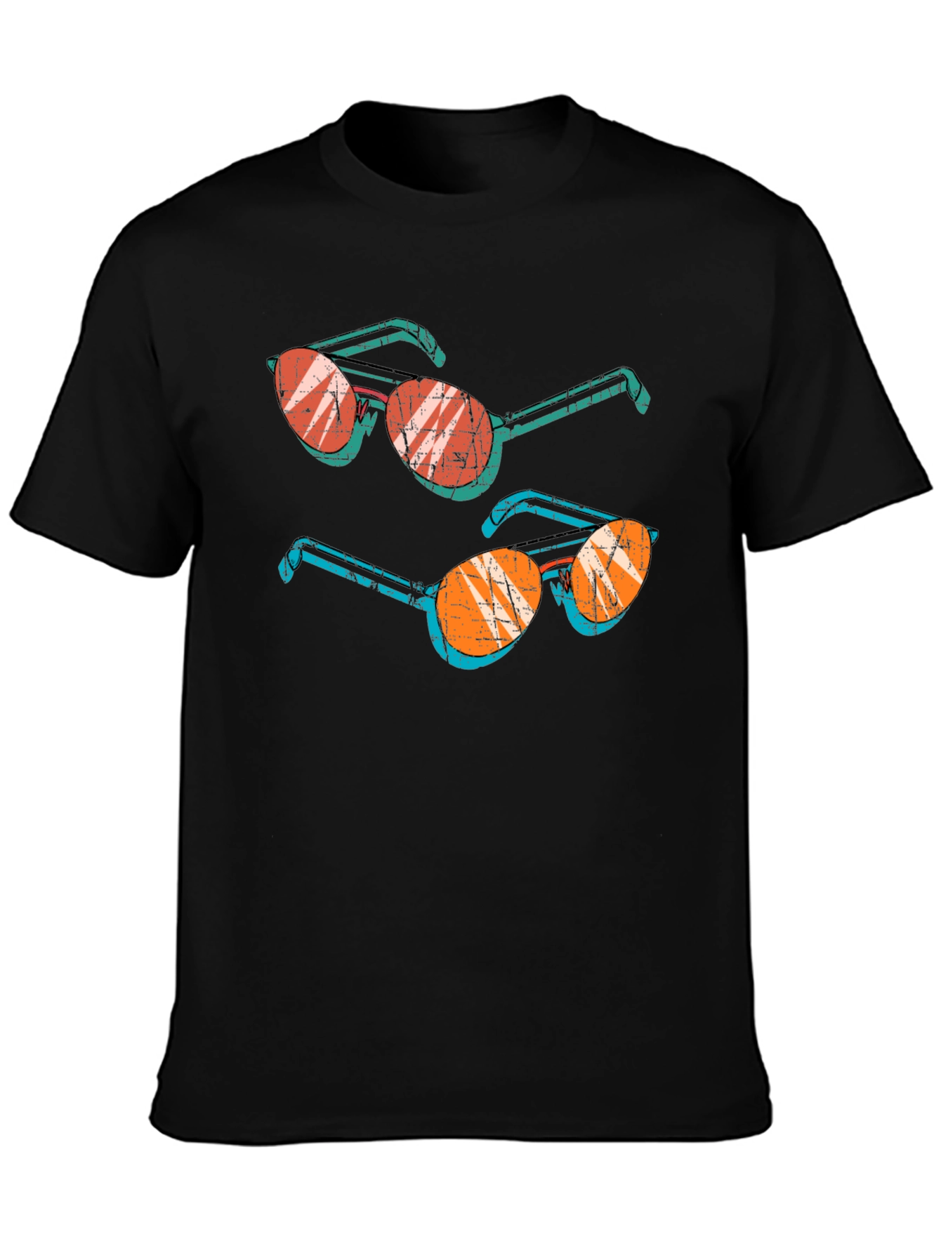 Retro Sunglasses Graphic Tee - Cool & Unique