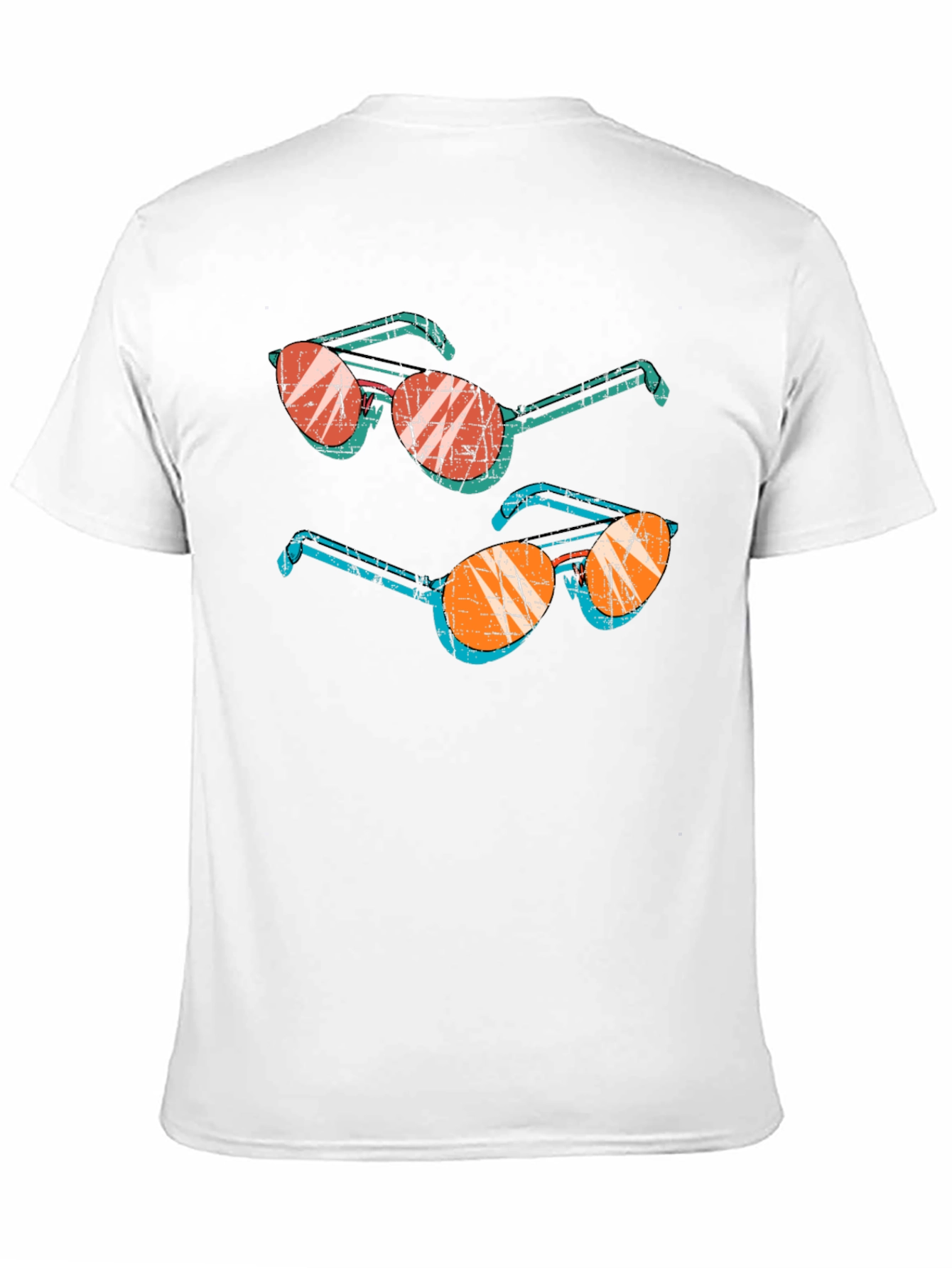 Retro Sunglasses Graphic Tee - Cool & Unique