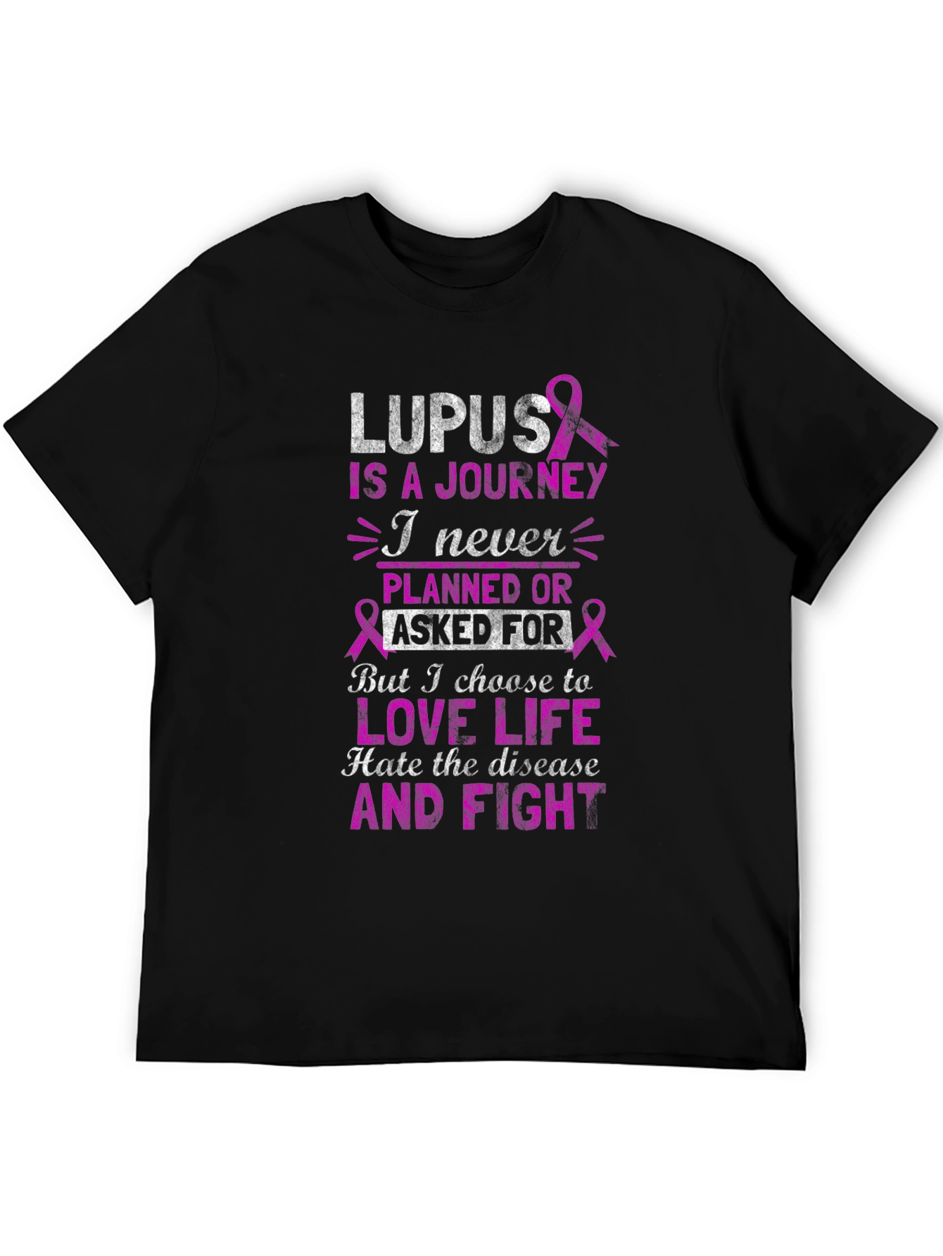 Lupus Awareness T-Shirt - Never Planned Journey