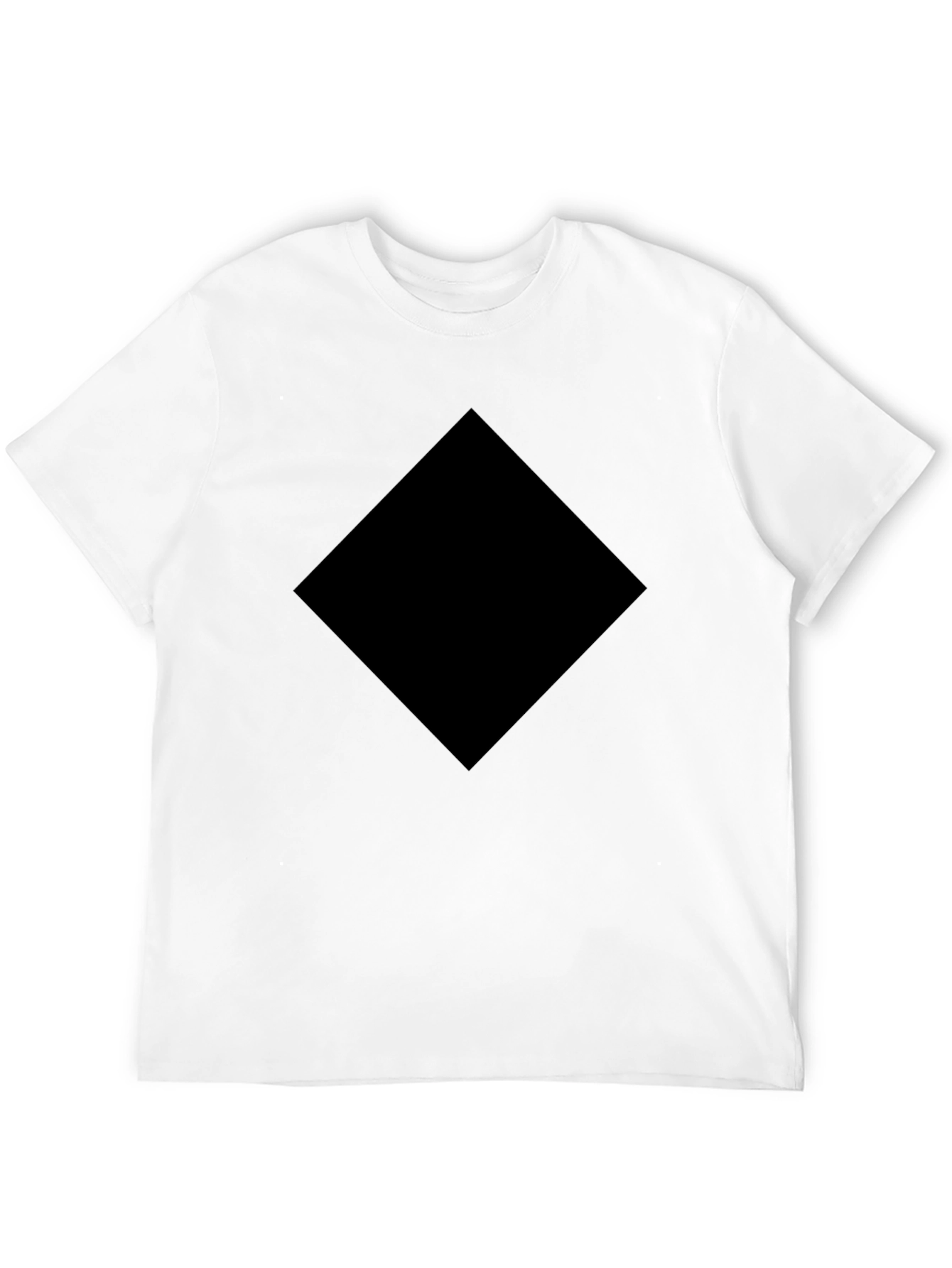 Black Diamond Graphic Tee - Modern Streetwear Style