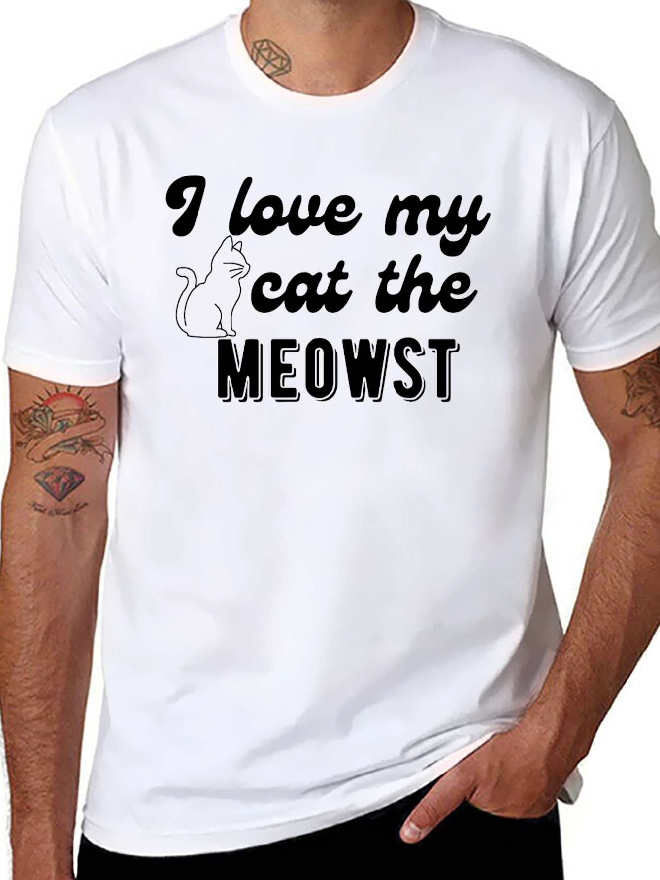 I Love My Cat The Meowst T-Shirt