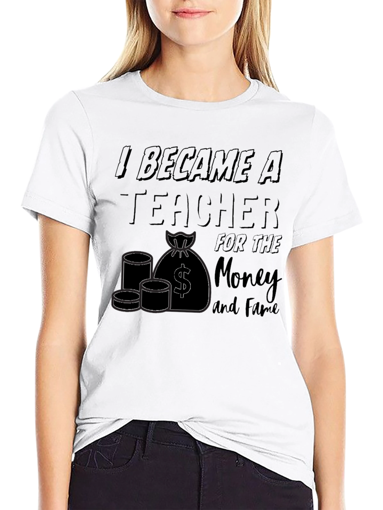 I Became A Teacher Graphic T-Shirt