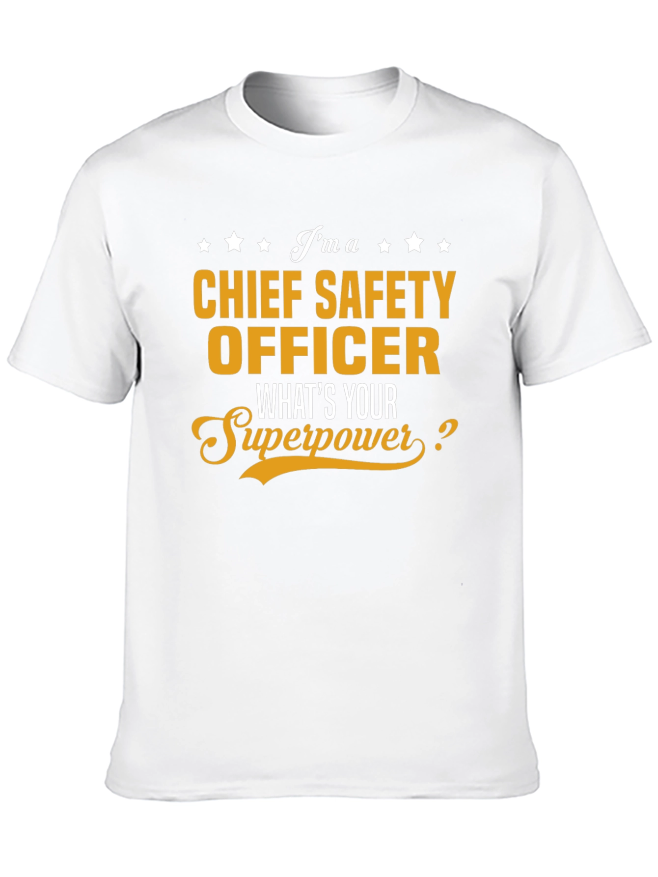 Chief Safety Officer Superpower T-Shirt - Black