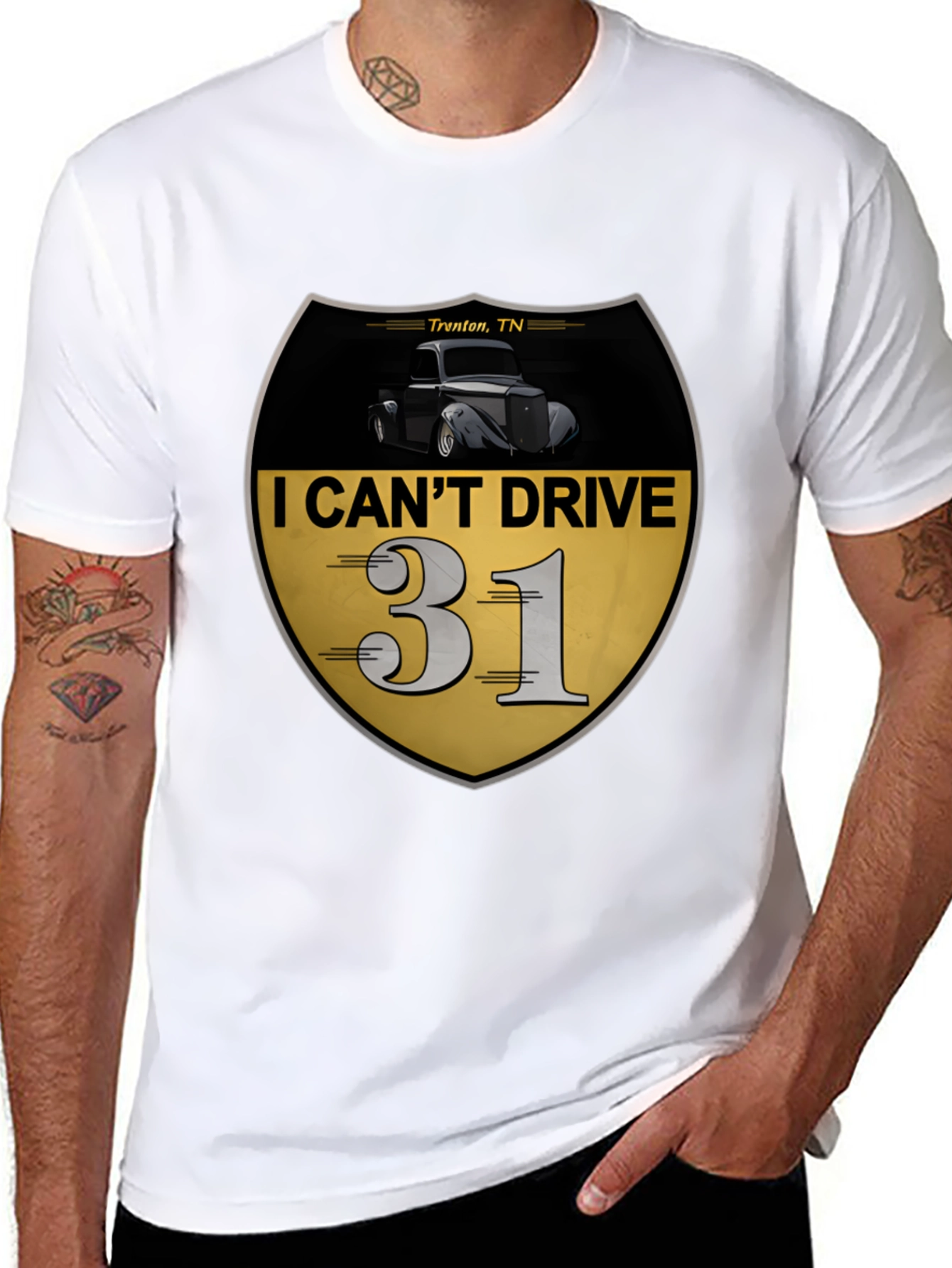 Trenton TN Funny Car Enthusiast T-Shirt