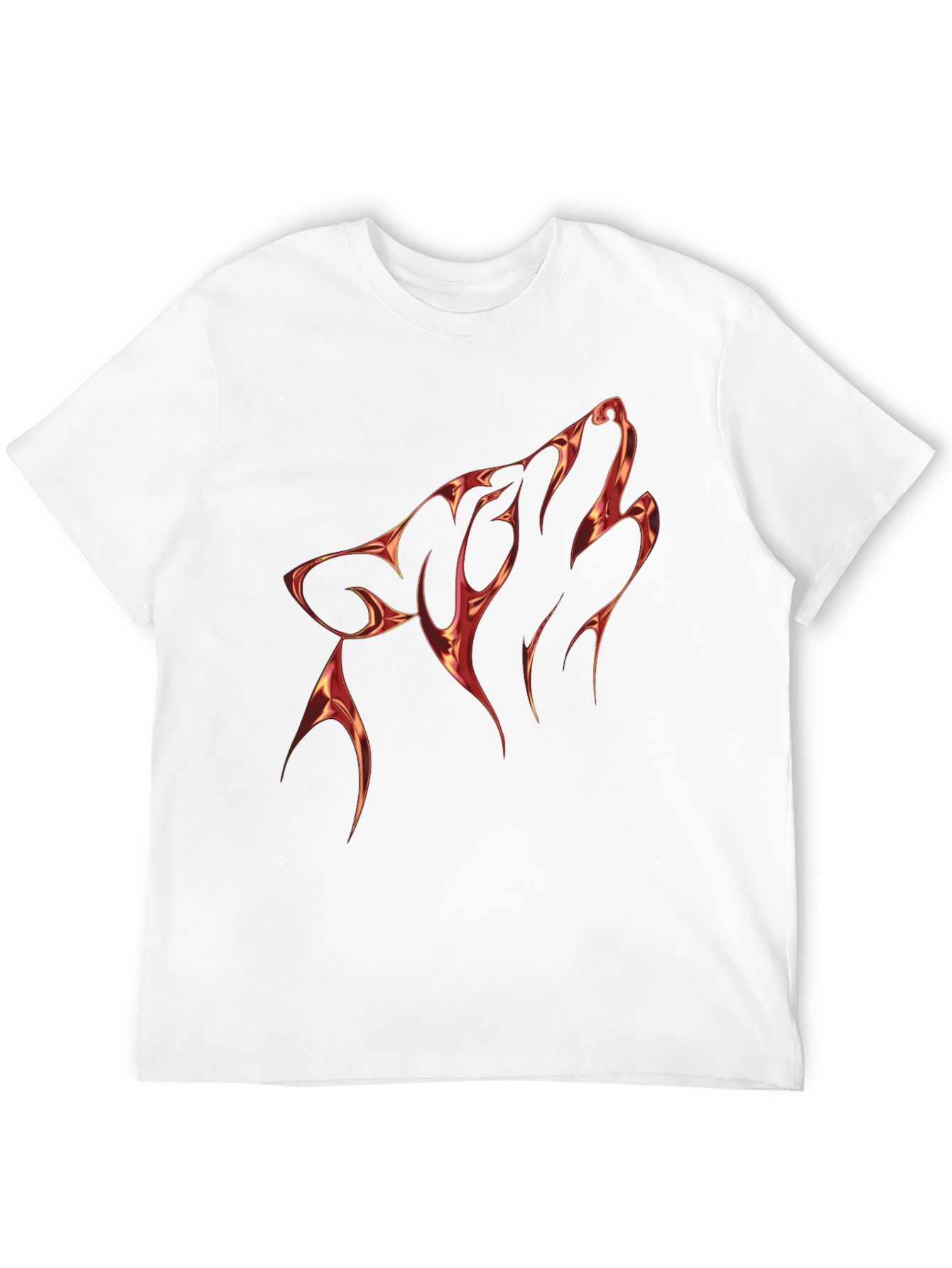 Black Wolf Graphic Tee - Mens Short Sleeve