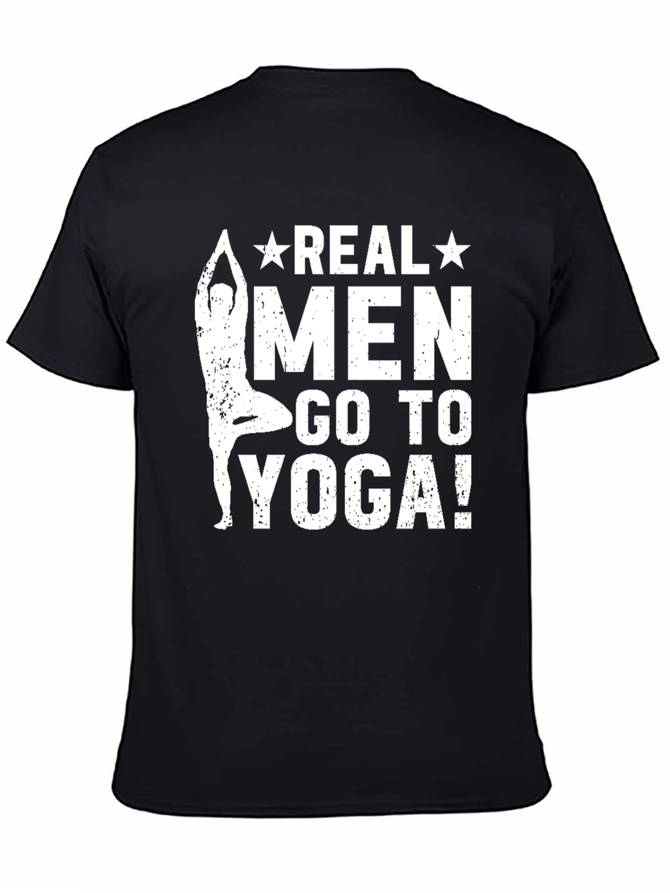 Real Men Go to Yoga T-Shirt