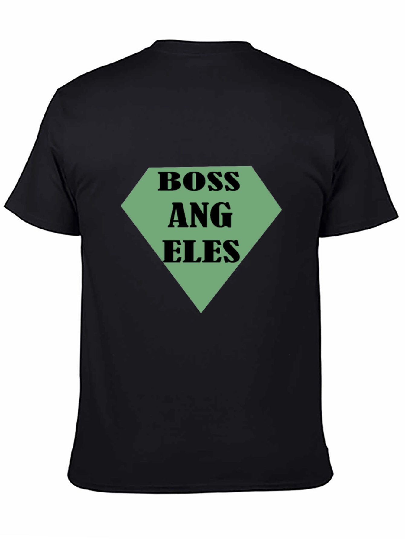 Boss Angeles Mens Black T-Shirt
