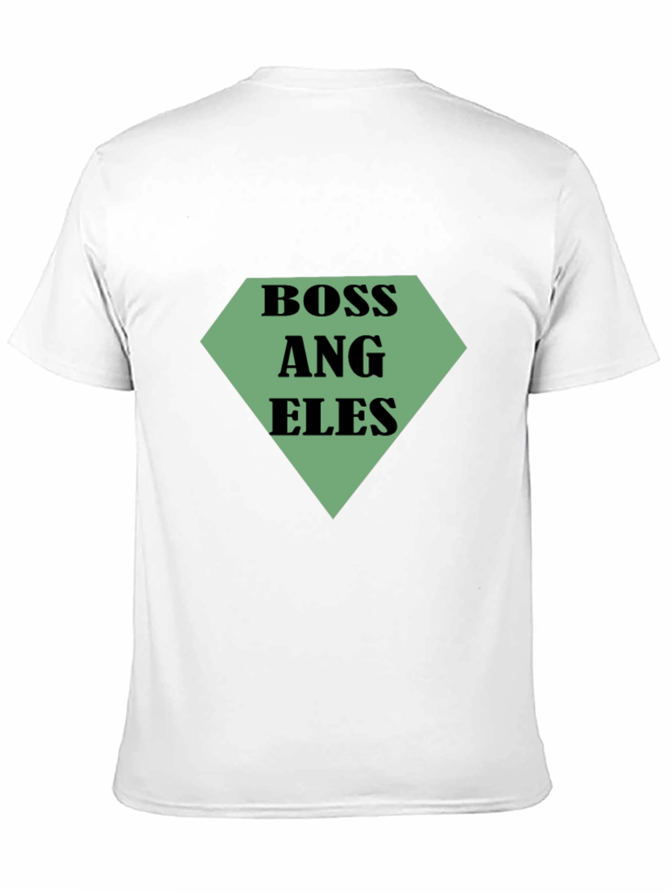 Boss Angeles Mens Black T-Shirt