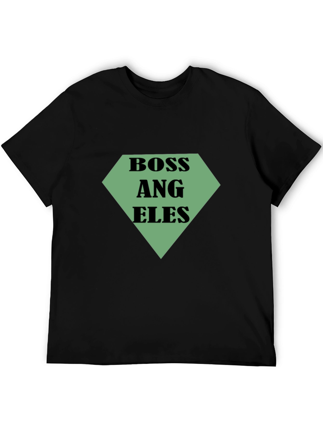 Boss Angeles Mens Black T-Shirt