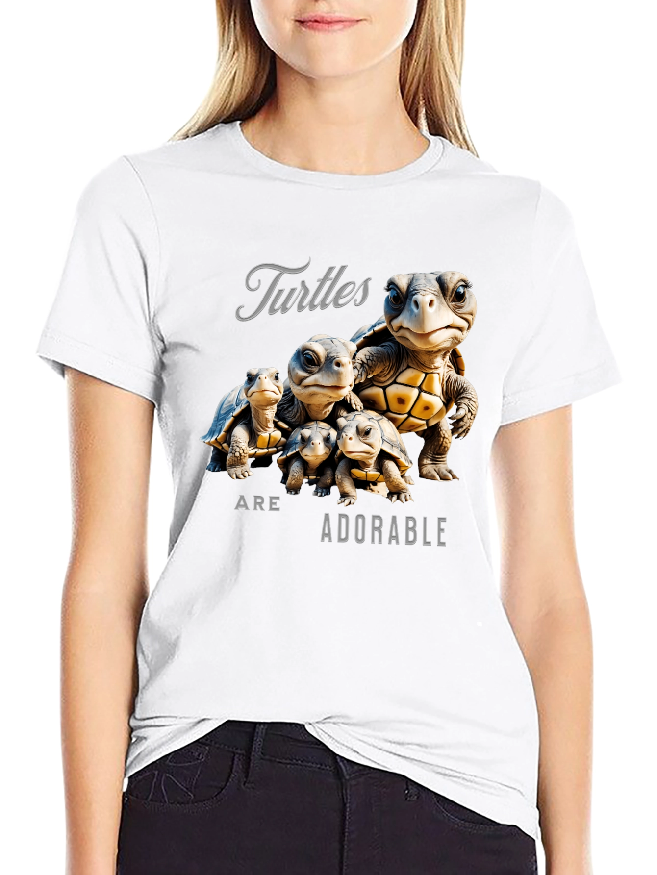 Turtles Are Adorable Graphic T-Shirt