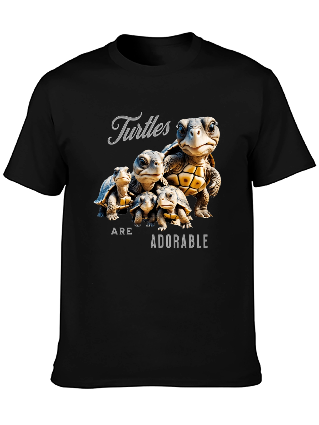 Turtles Are Adorable Graphic T-Shirt